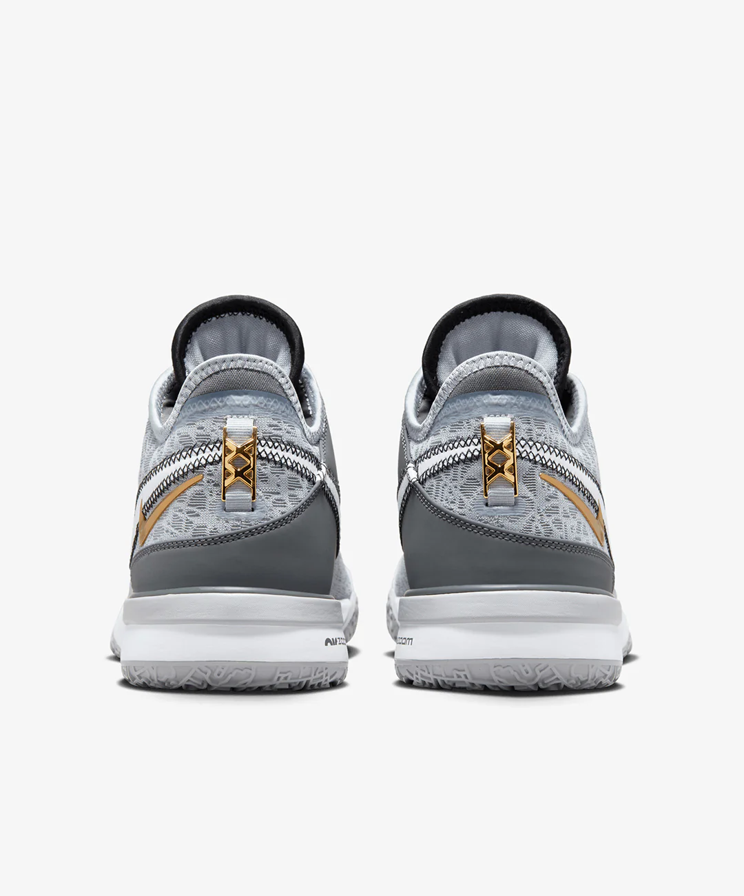 NIKE | LEBRON NXXT GEN { WOLF GREY/WHITE-IRON GREY-BLACK - Image 4