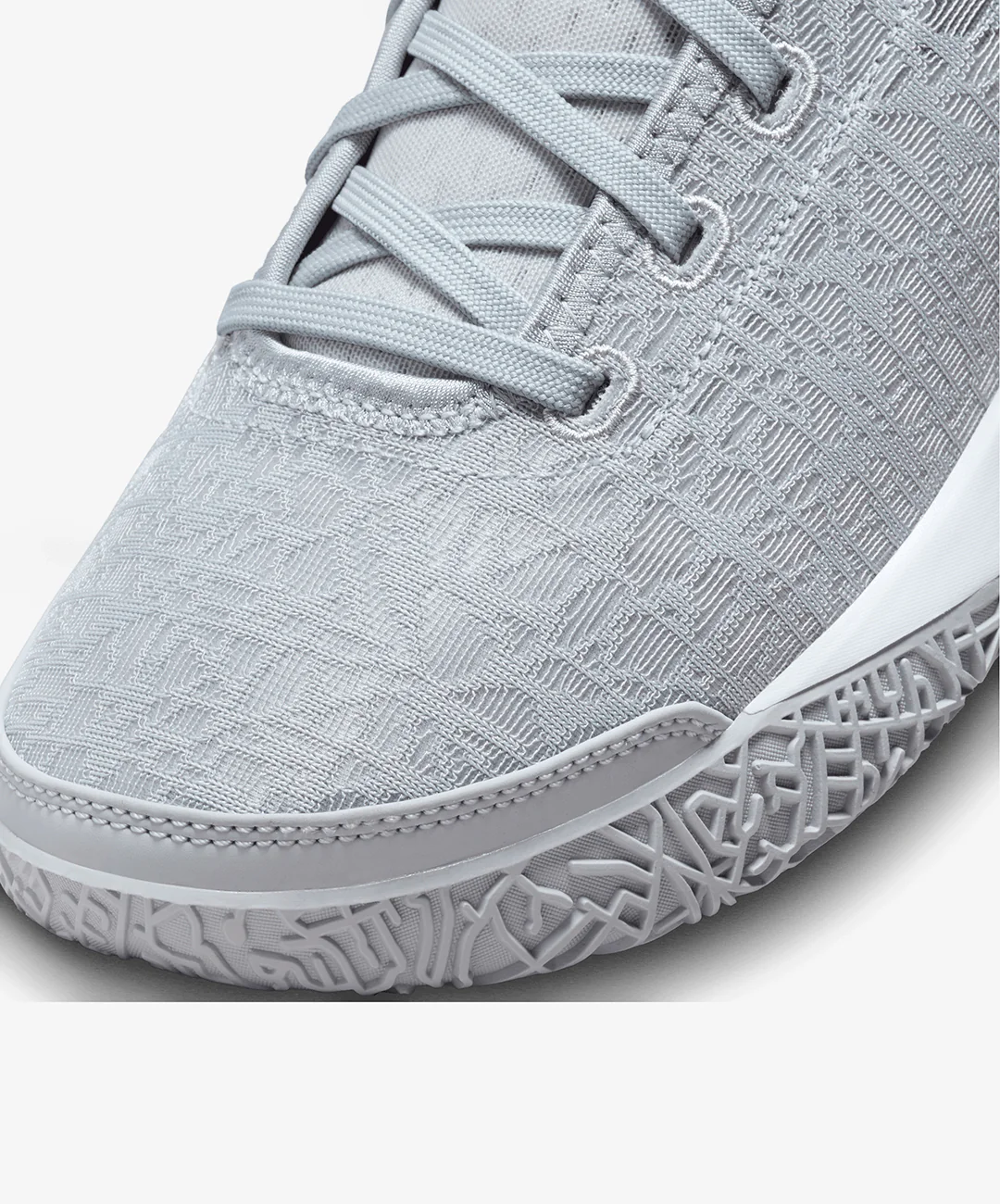 NIKE | LEBRON NXXT GEN { WOLF GREY/WHITE-IRON GREY-BLACK - Image 5