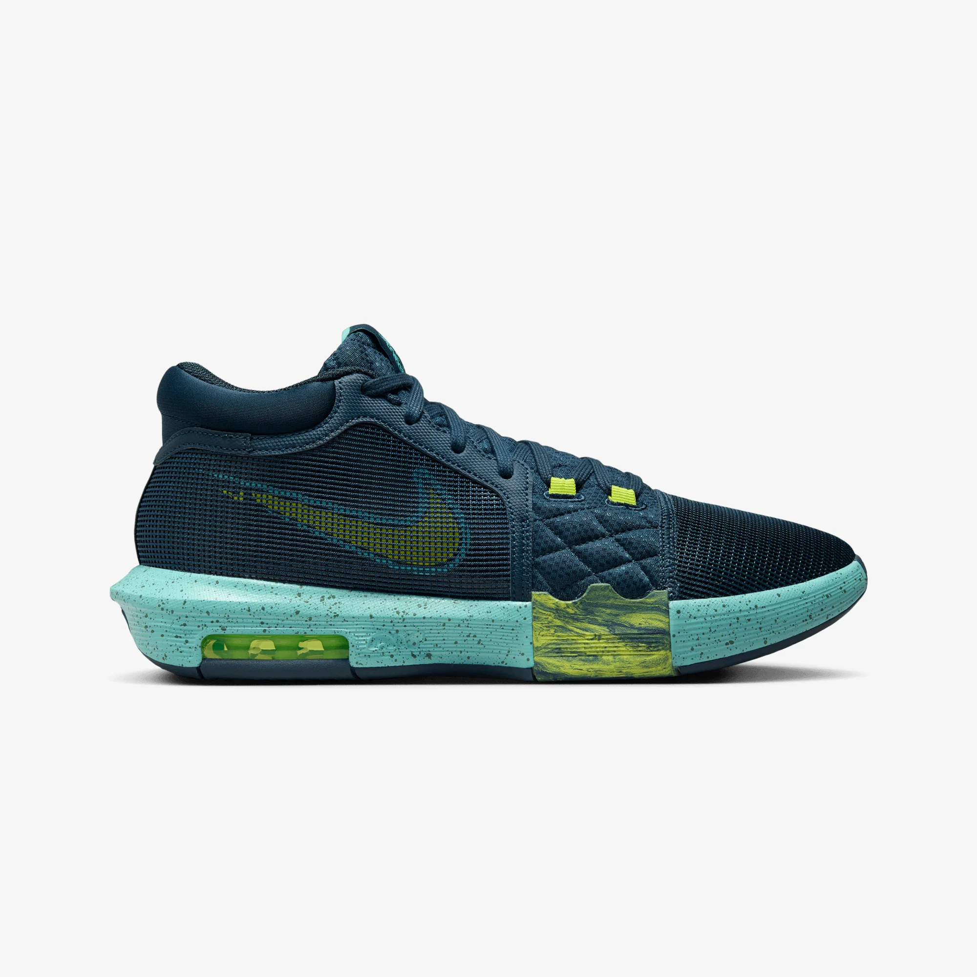 Nike | LEBRON WITNESS 8 EP { ARMORY NAVY/CYBER-GREEN FROST-BICOASTAL
