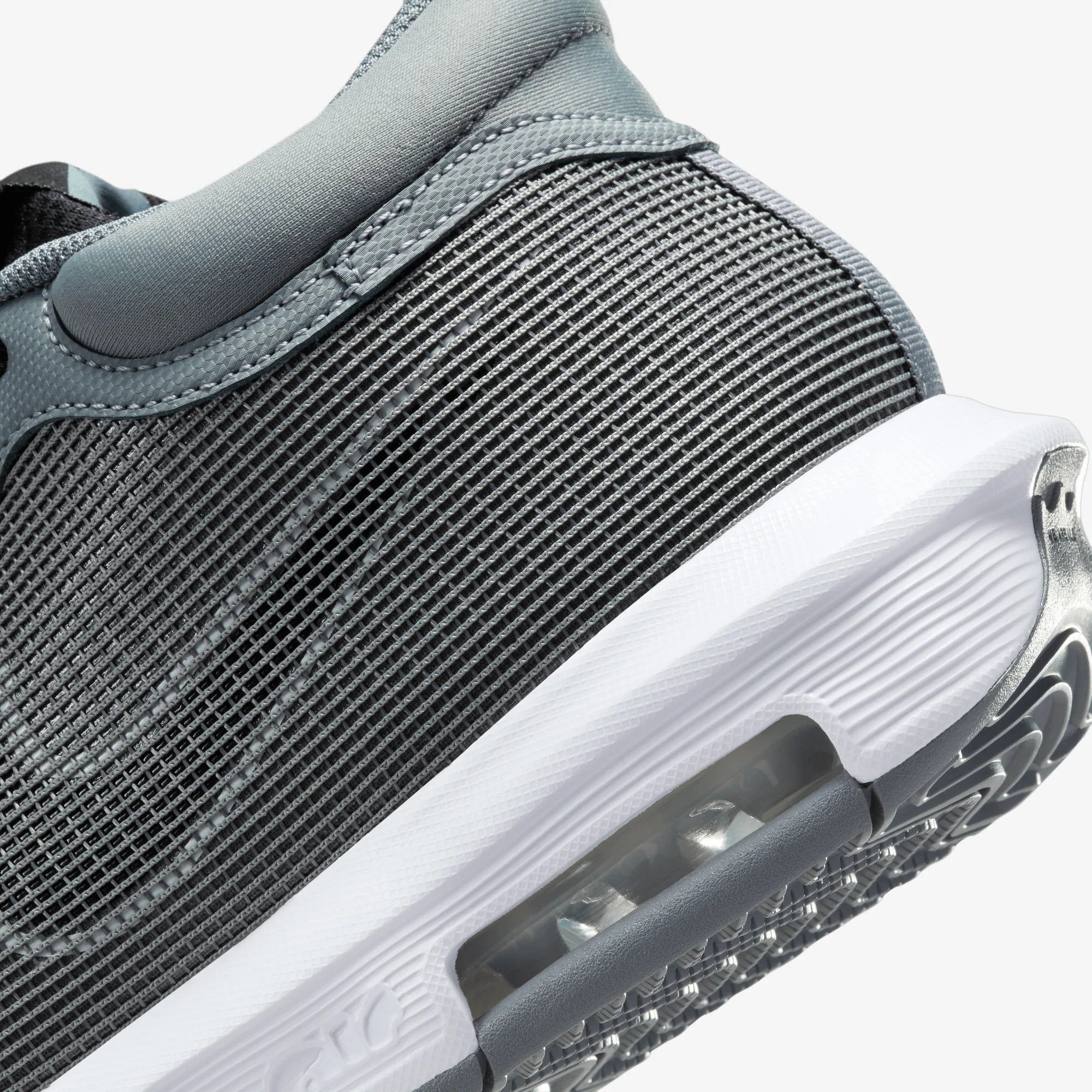 Nike | LEBRON WITNESS 8 EP { COOL GREY/WHITE-BLACK - Image 6