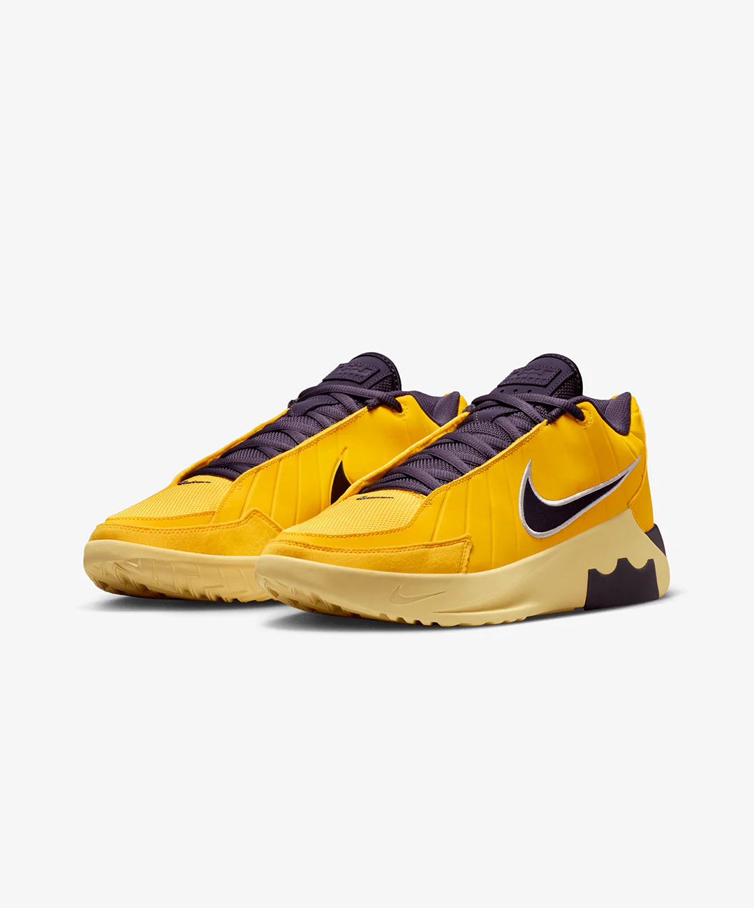 NIKE | LEBRON WITNESS IX EP { AMARILLO/CAVE PURPLE-SOFT YELLOW-LILAC - Image 3