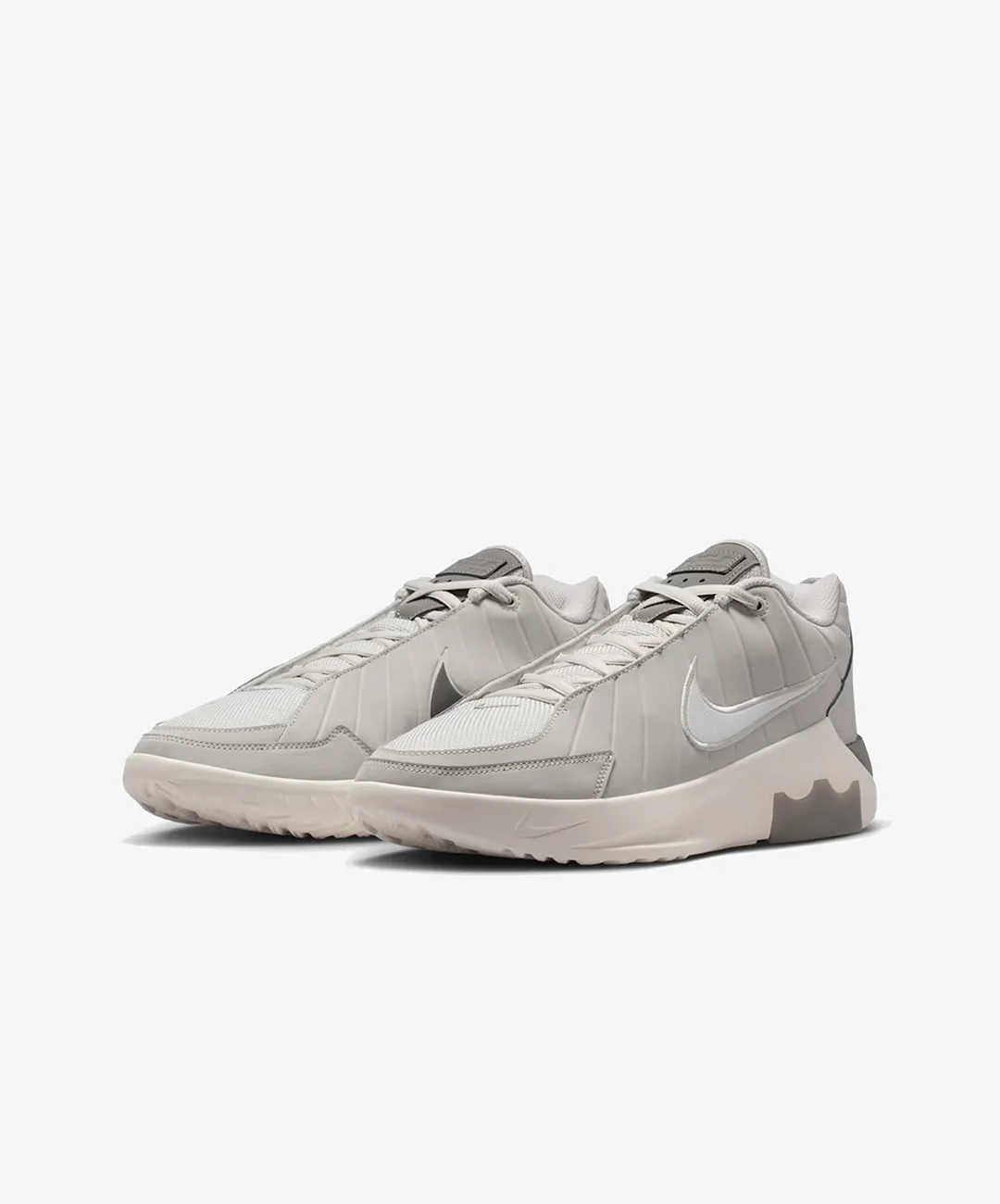 NIKE | LEBRON WITNESS IX EP { LIGHT BONE/PALE IVORY/FLAT PEWTER/MULTI COLOUR - Image 3