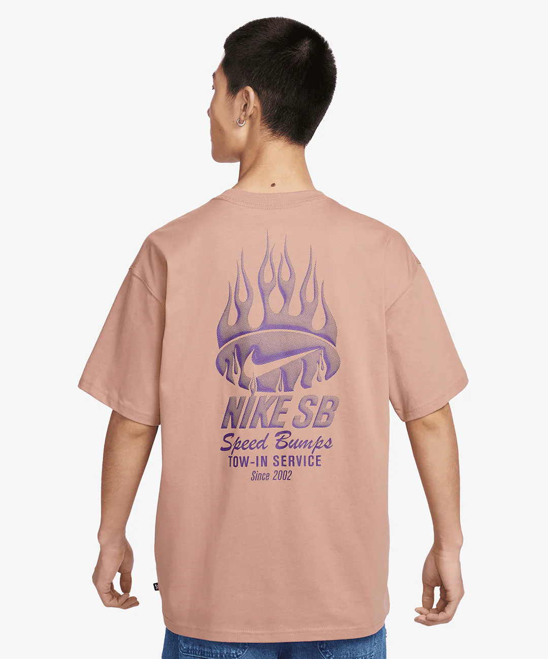 NIKE | MAX90 SKATE T-SHIRT { BROWN - Image 2
