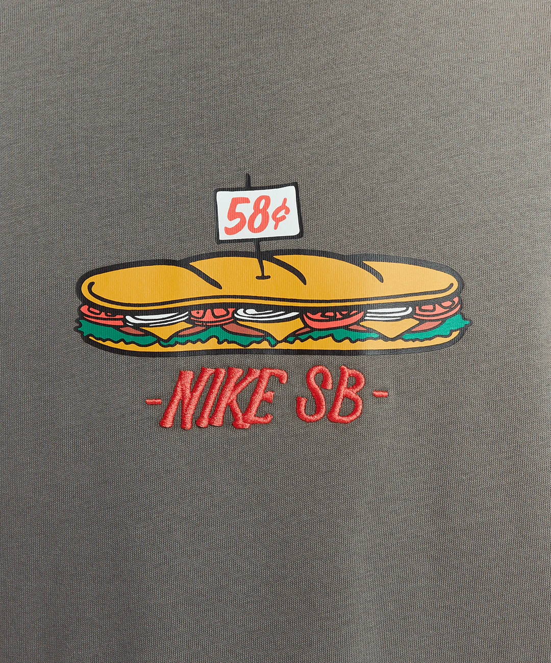 NIKE | MAX90 SKATE T-SHIRT { BROWN - Image 4