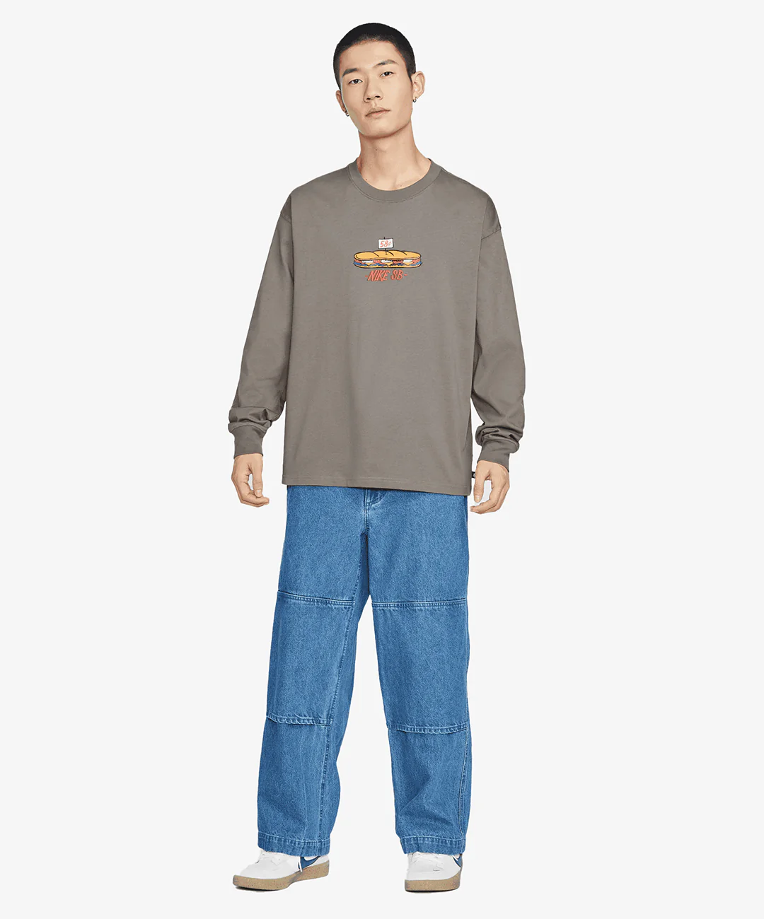 NIKE | MAX90 SKATE T-SHIRT { BROWN - Image 6