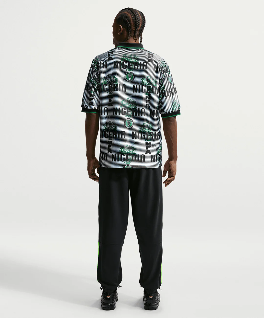 NIKE | NIGERIA ENERGY { WHITE/BLACK/PINE GREEN/ELECTRIC GREEN - Image 5