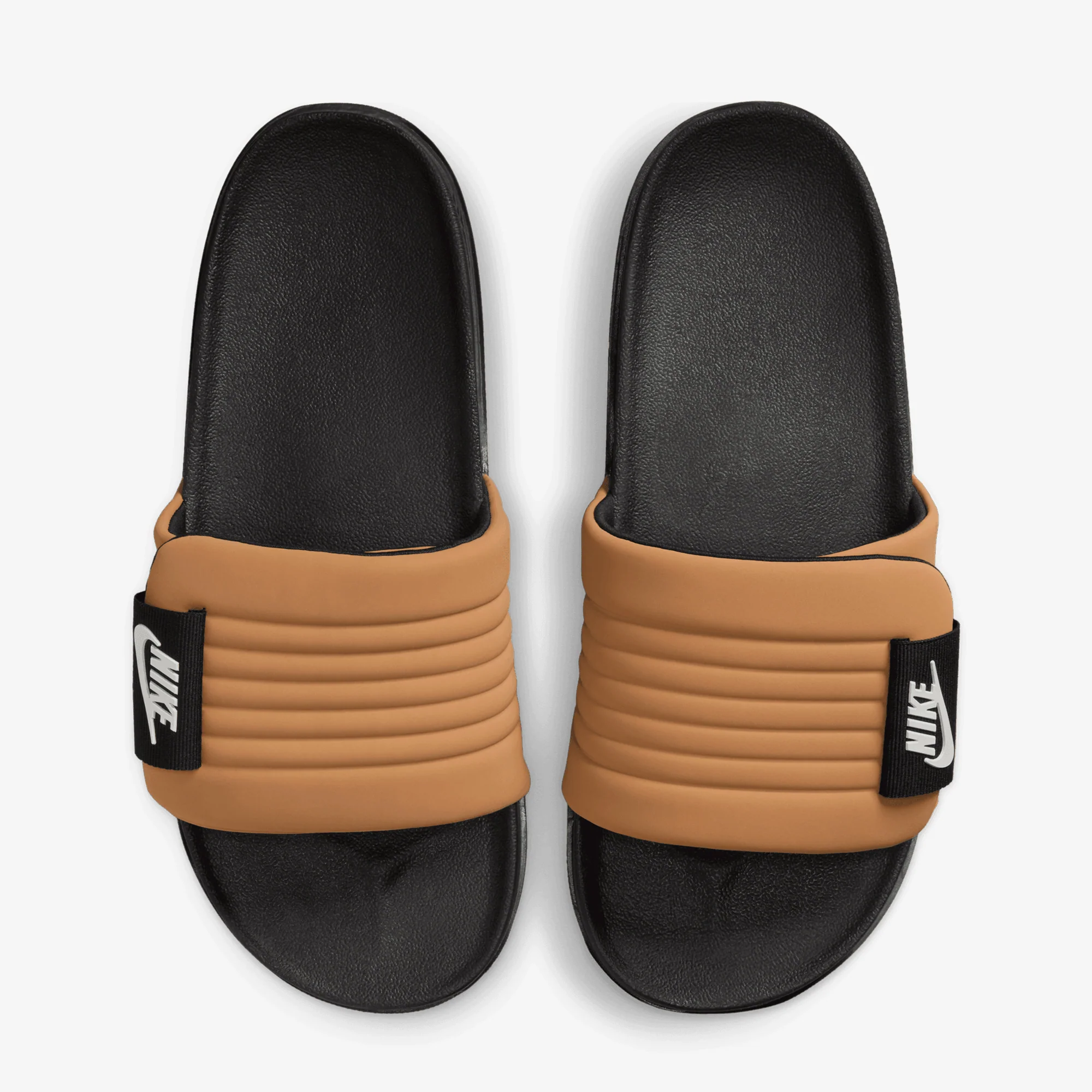 Nike | OFFCOURT ADJUST { FLAX/SAIL-BLACK - Image 2