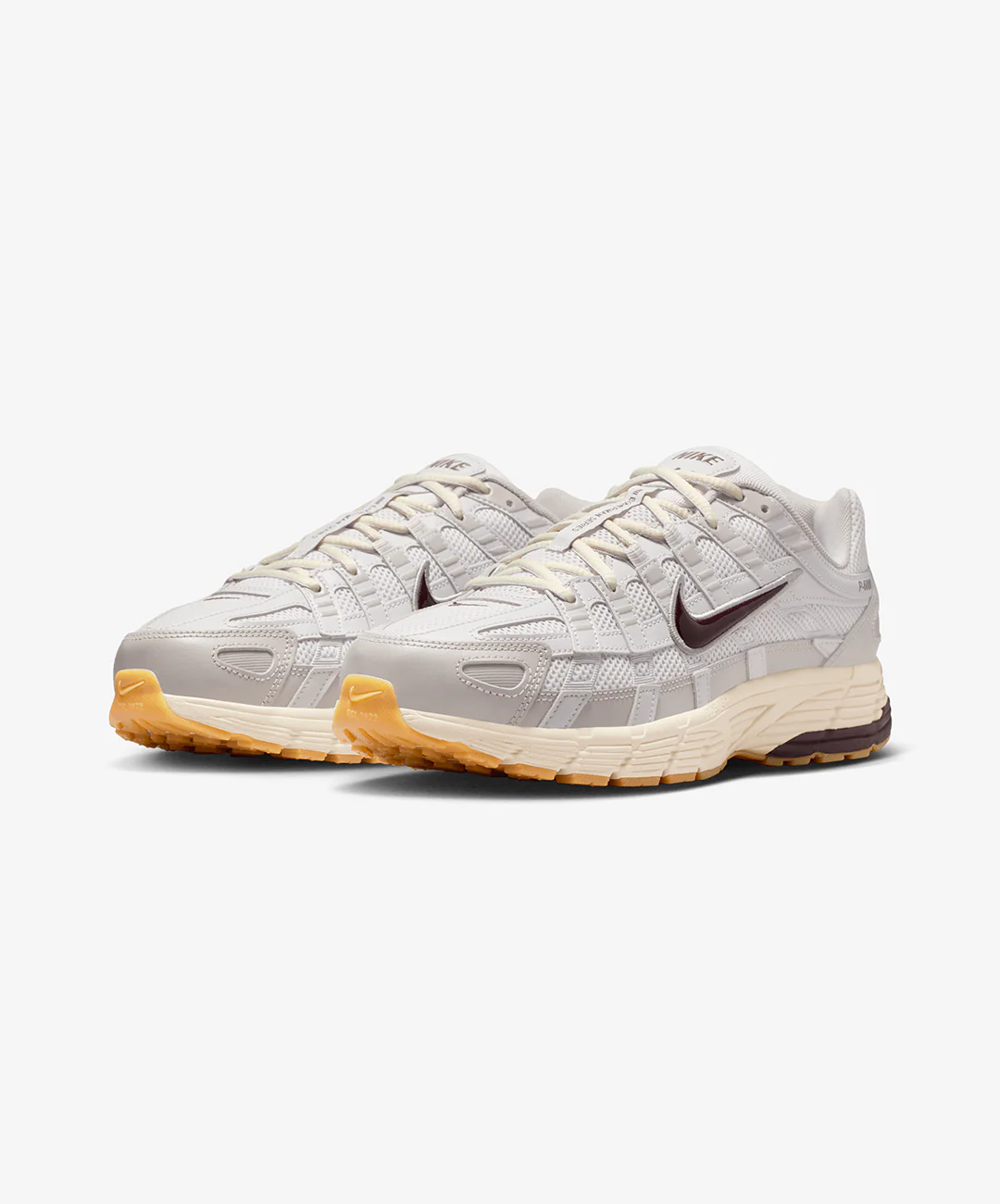 NIKE | P-6000 { COLLEGE GREY/BURGUNDY CRUSH-VAST GREY - Image 3