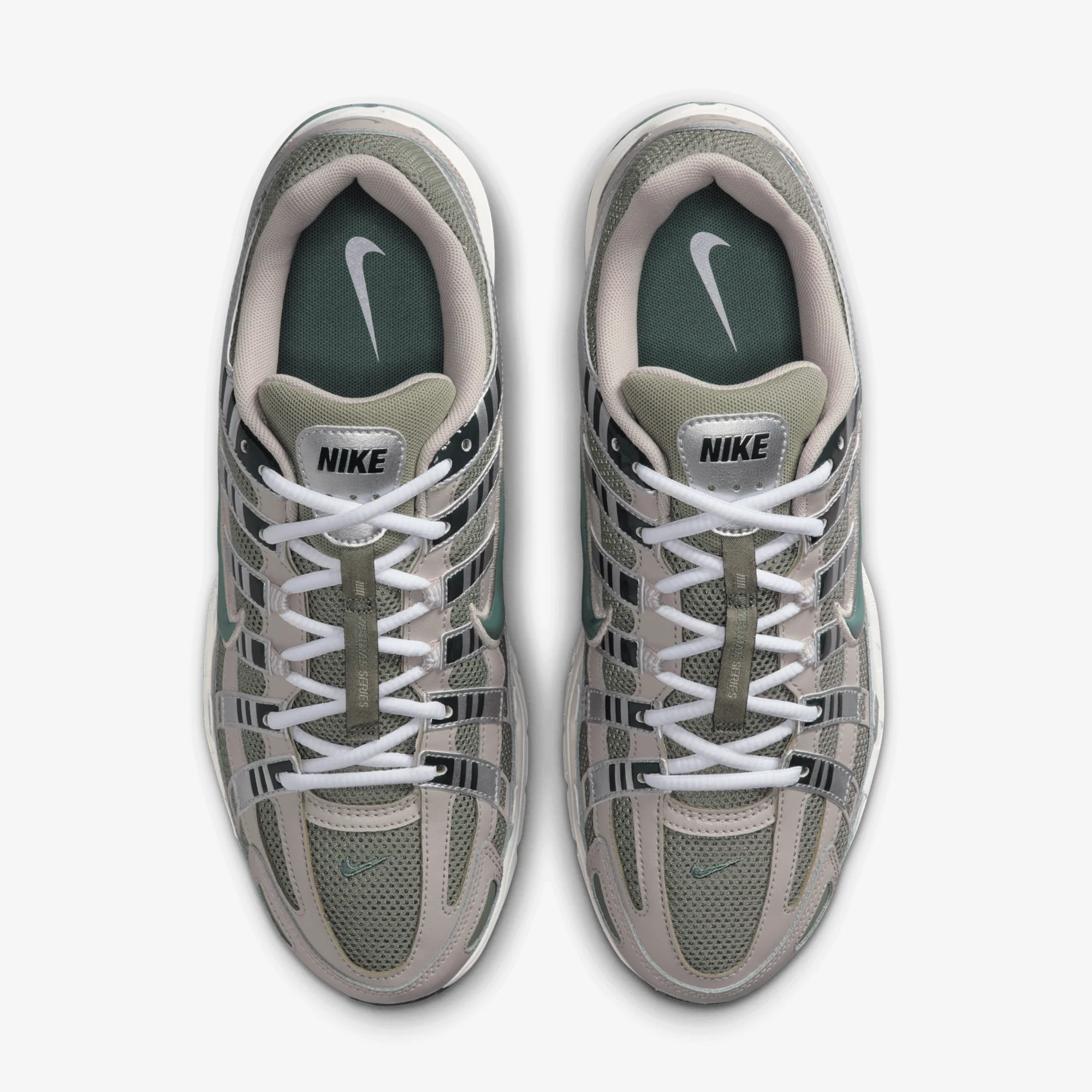 NIKE | P-6000 { CREAM II/CLAY GREEN-ANTHRACITE - Image 2