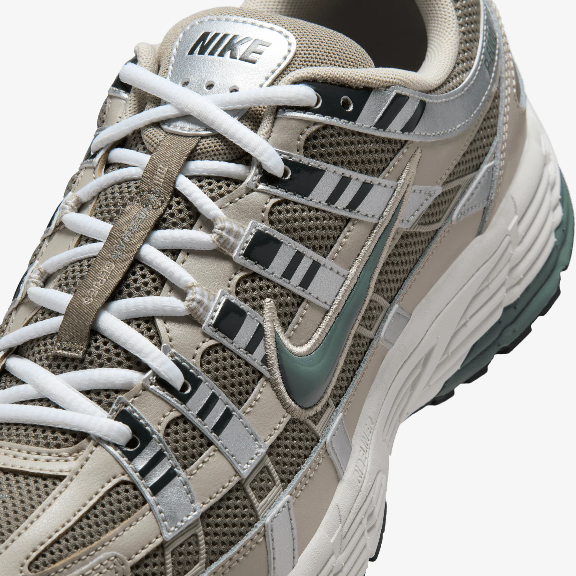 NIKE | P-6000 { CREAM II/CLAY GREEN-ANTHRACITE - Image 5