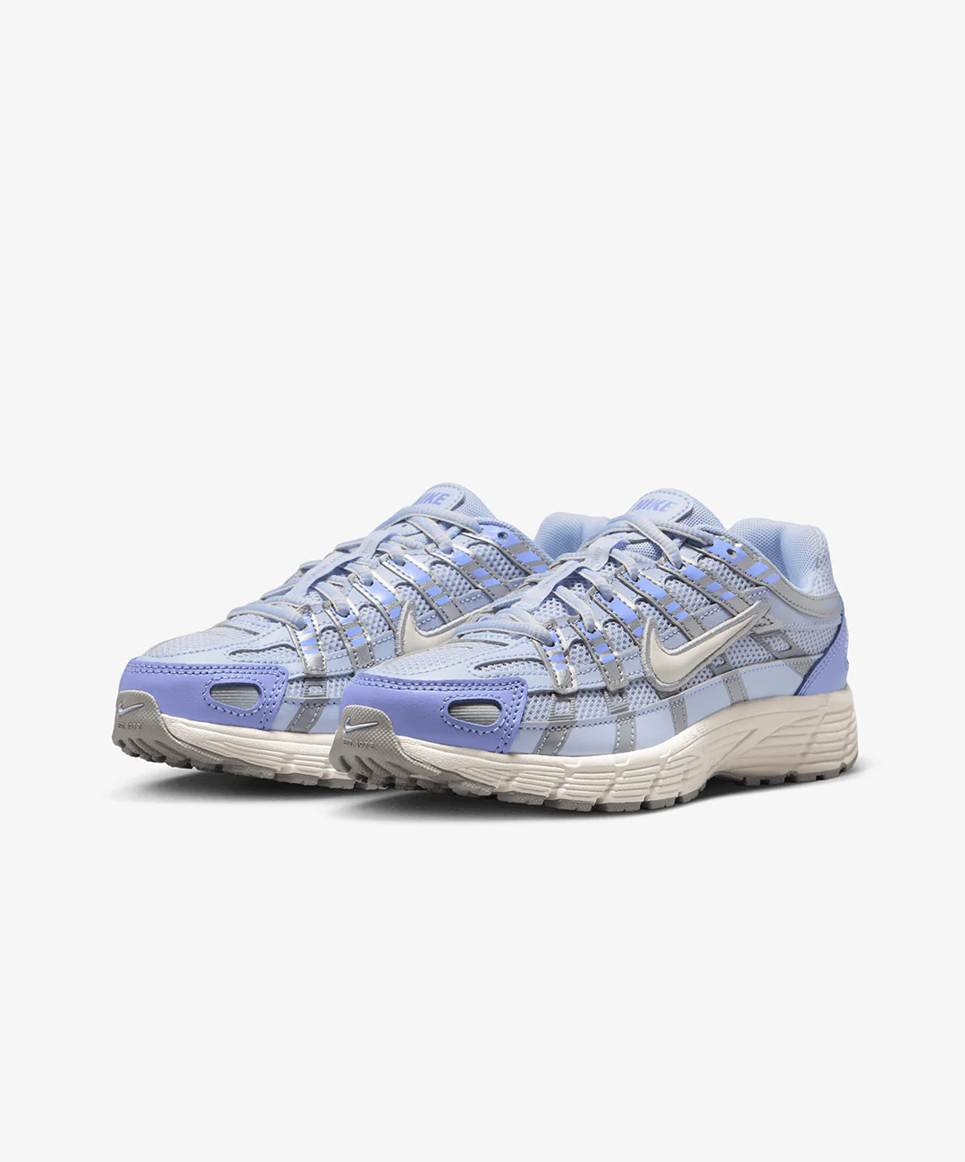 NIKE | P-6000 { GHOST/SAIL-LIGHT THISTLE-IRON PURPLE - Image 3