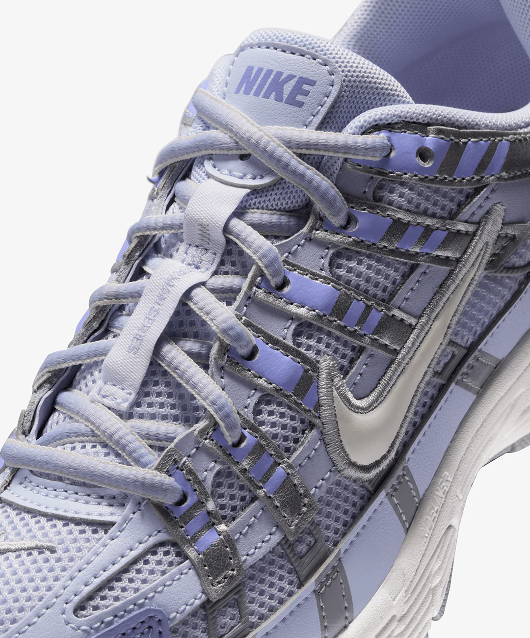 NIKE | P-6000 { GHOST/SAIL-LIGHT THISTLE-IRON PURPLE - Image 4