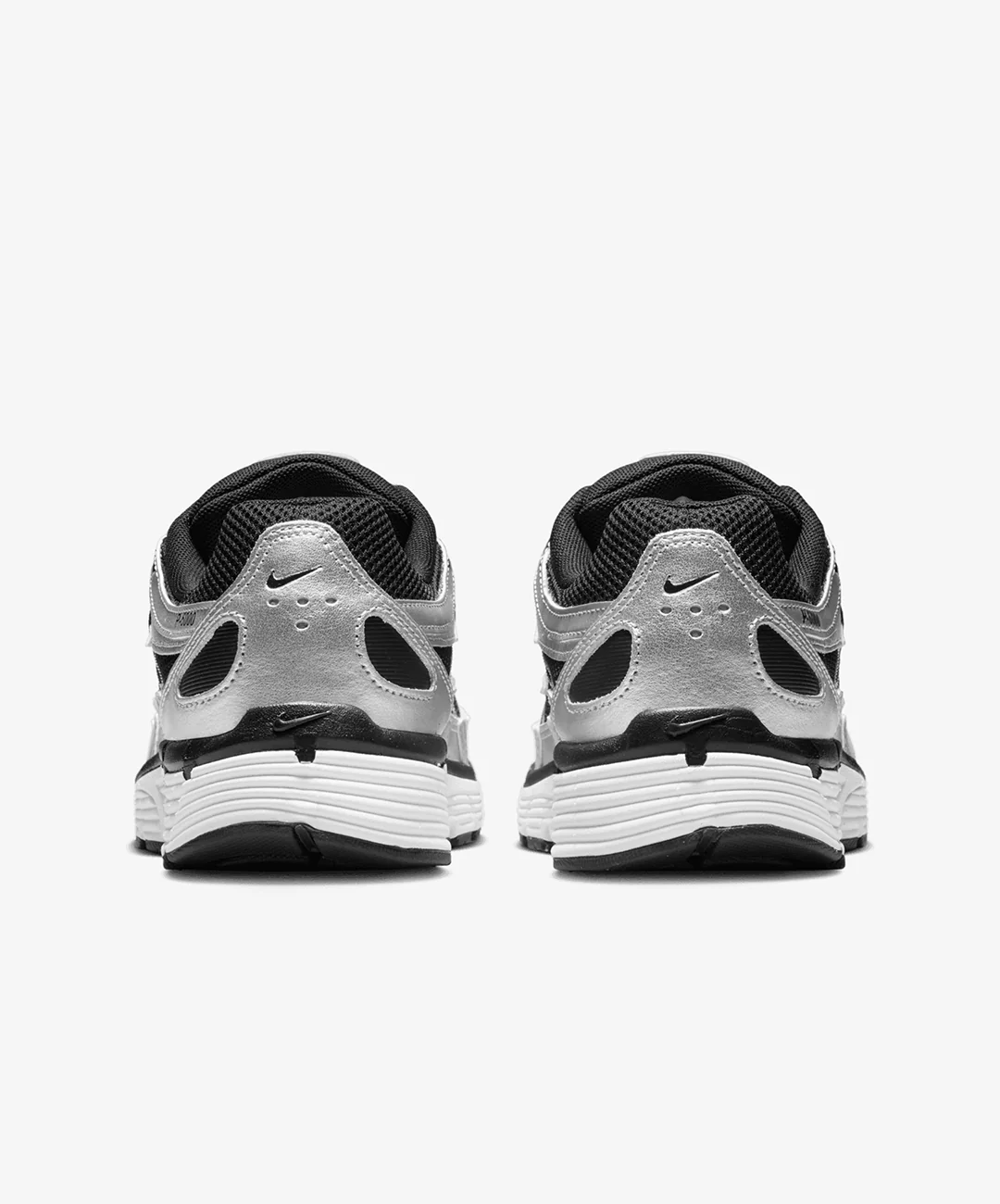 NIKE | P-6000 { METALLIC SILVER/METALLIC SILVER-BLACK - Image 4
