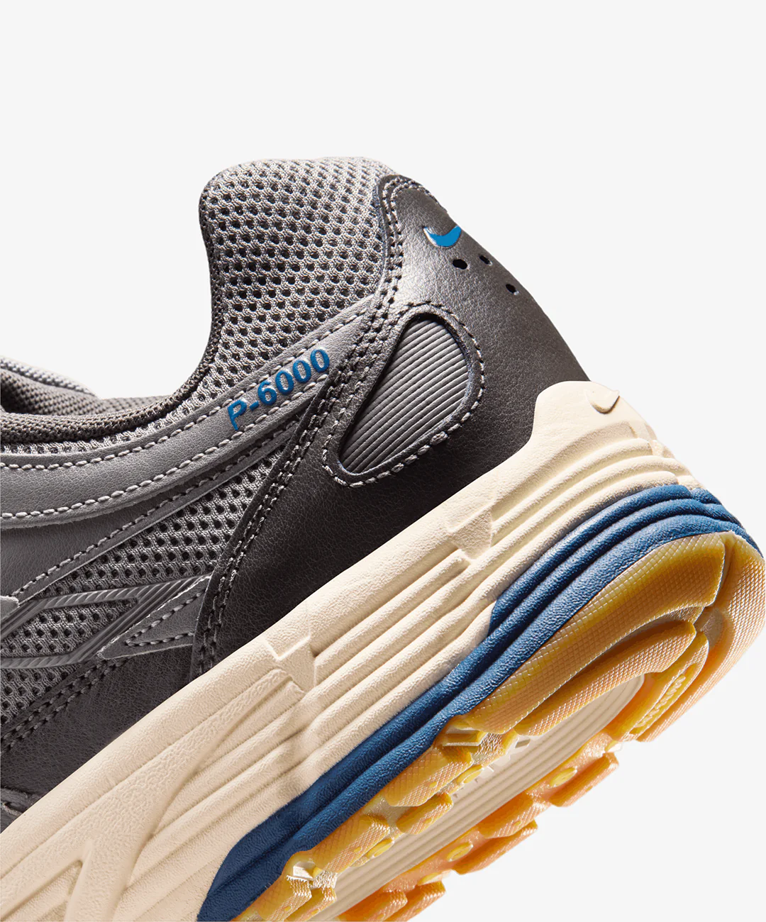 NIKE | P-6000 { PENCIL POINT/COURT BLUE-MEDIUM ASH - Image 6