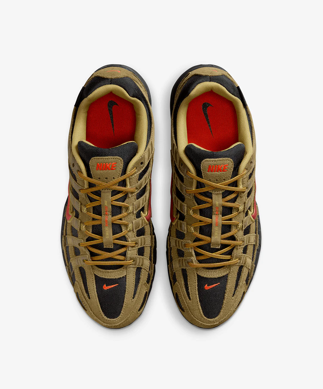 NIKE | P-6000 PREMIUM CORDURA® { OLIVE FLAK/PICANTE RED-BLACK - Image 2