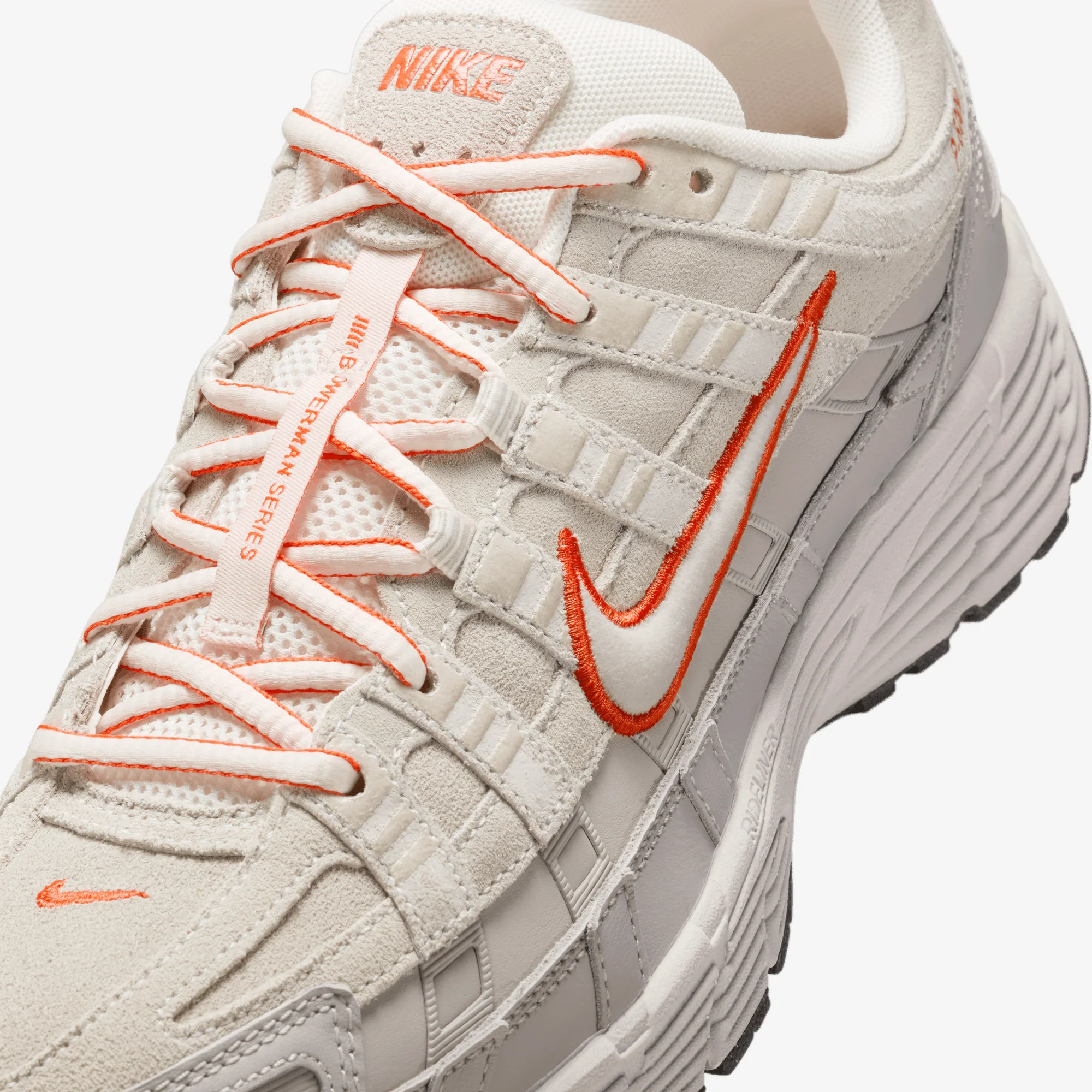 NIKE | P-6000 PRM { PHANTOM/PICANTE RED-COLLEGE GREY-BLACK - Image 5