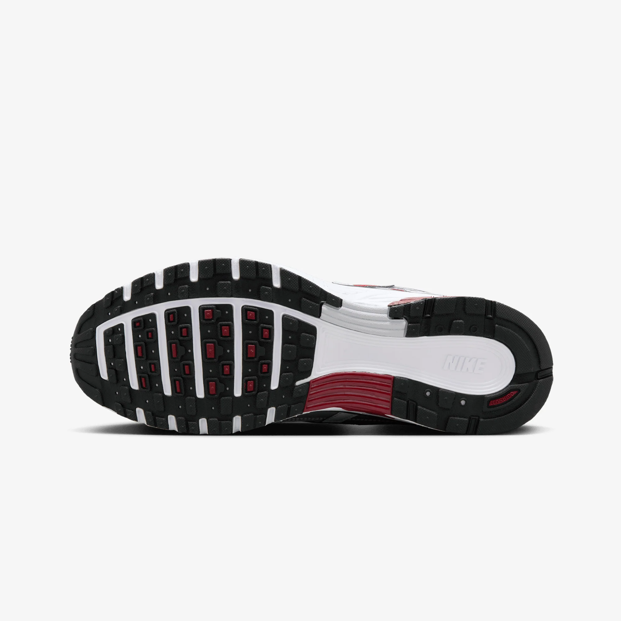 NIKE | P-6000 { PURE PLATINUM/DARK TEAM RED - Image 7