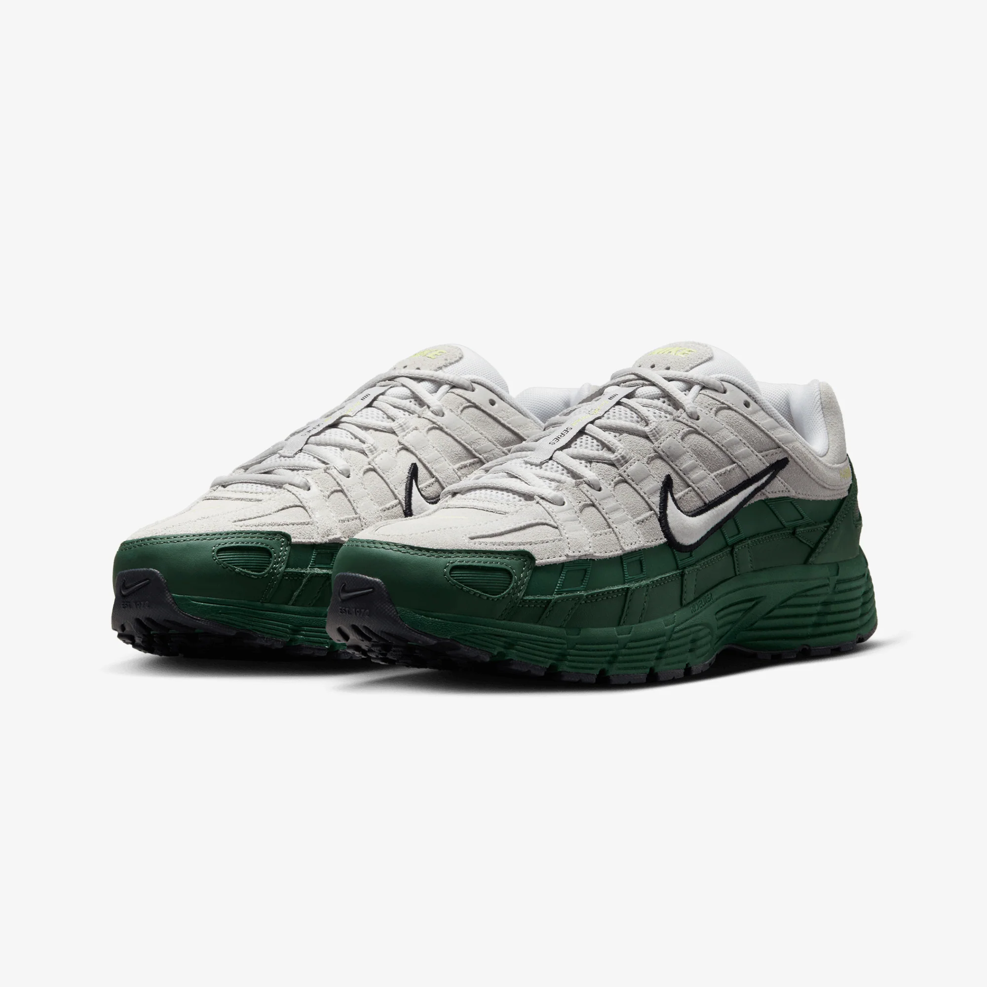 NIKE | P-6000 { VAST GREY/VAST GREY-FIR-LIMELIGHT - Image 3