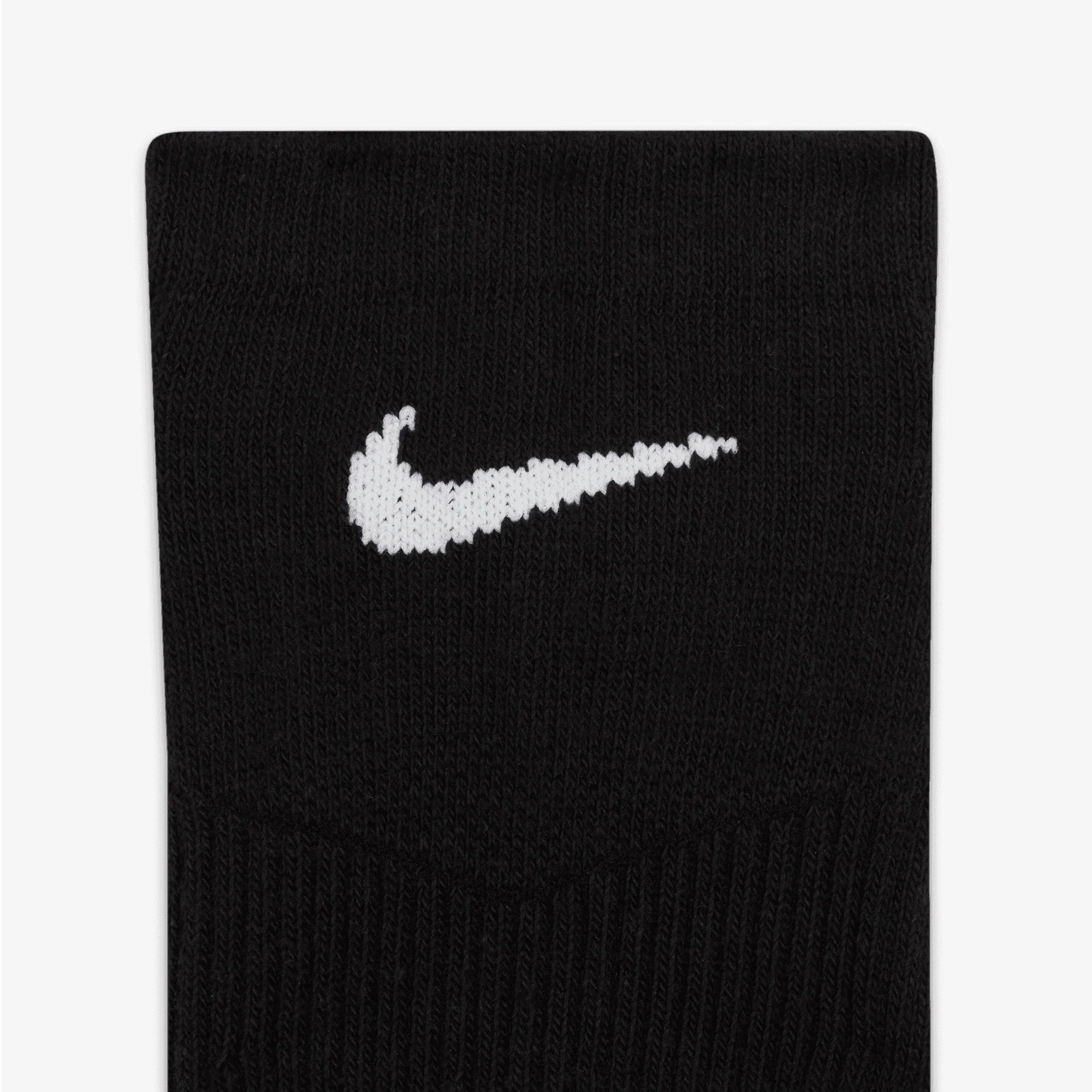 NIKE | PERFORMANCE LIGHTWEIGHT TRAINING NO-SHOW SOCKS (3 PAIRS) { BLACK/WHITE - Image 5