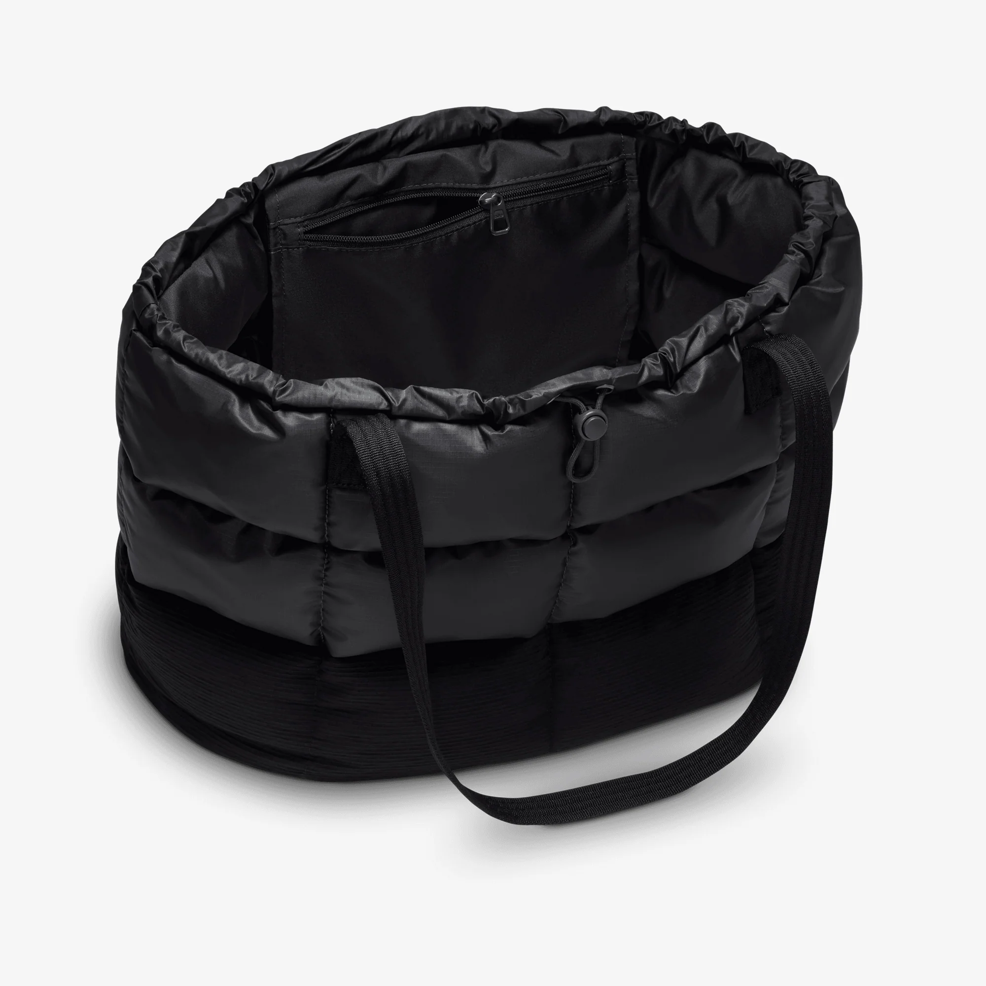 NIKE | PUFFLE TOTE BAG (24L) { BLACK - Image 4