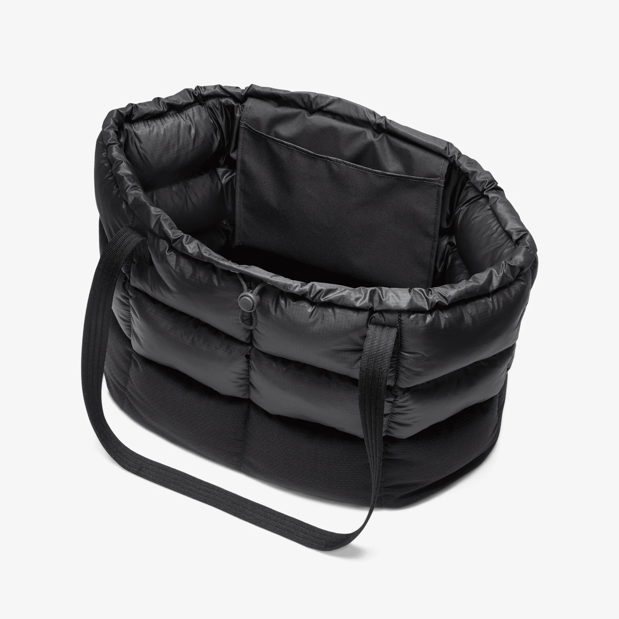 NIKE | PUFFLE TOTE BAG (24L) { BLACK - Image 5