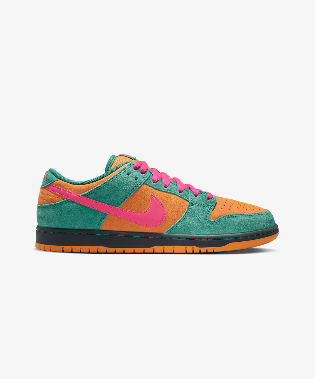 Nike | SB DUNK LOW PRO { GREEN NOISE/WATERMELON-LIGHT CURRY