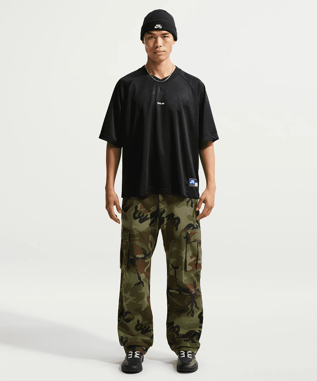 NIKE | SB JACQUARD JERSEY { BLACK - Image 4