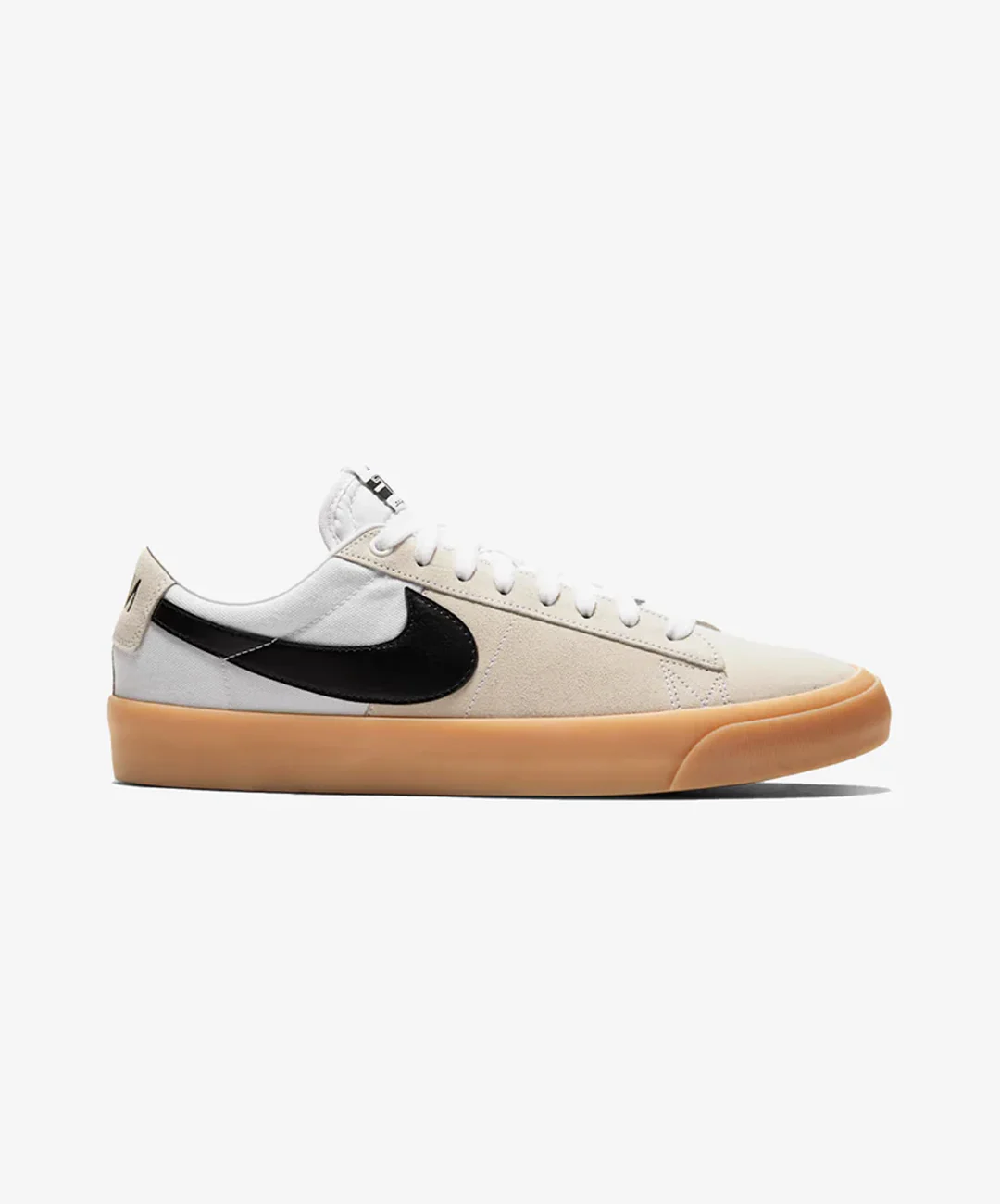 Nike | SB ZOOM BLAZER LOW PRO GT { WHITE/BLACK-WHITE-WHITE