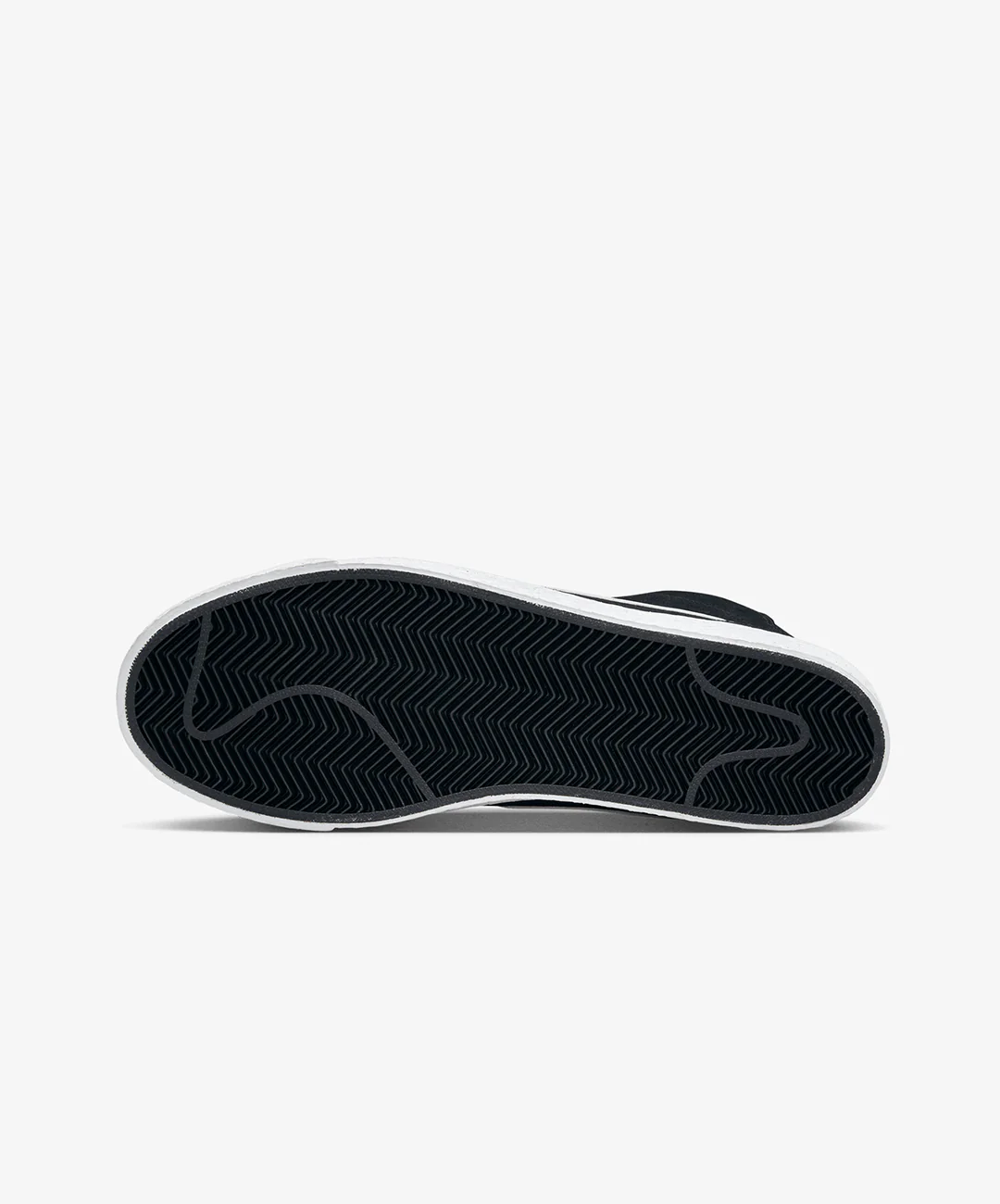 Nike | SB ZOOM BLAZER MID { BLACK/WHITE-WHITE-WHITE - Image 7