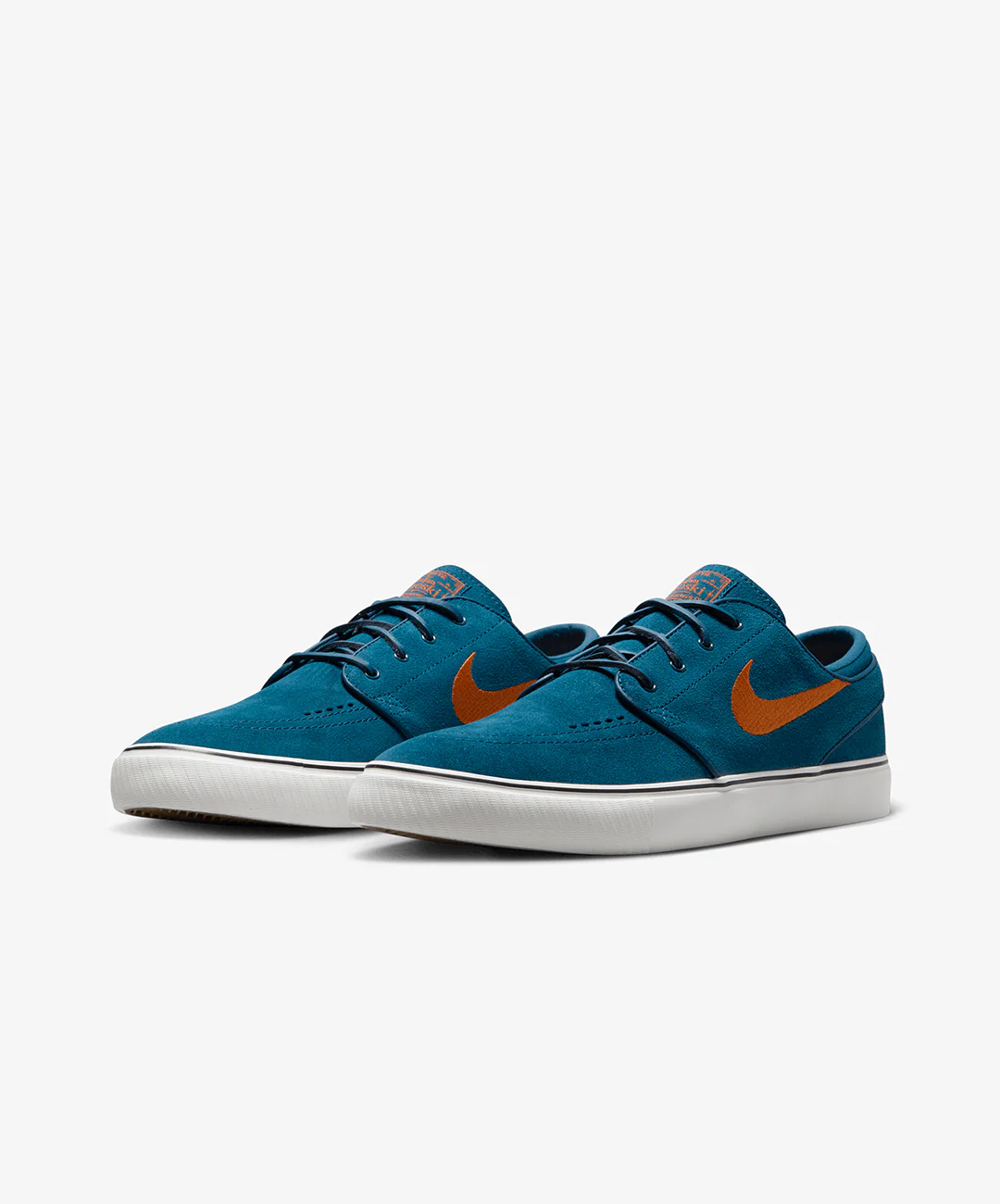 Nike | SB ZOOM JANOSKI OG+ { BLUE FORCE/CAMPFIRE ORANGE-BLUE FORCE - Image 3