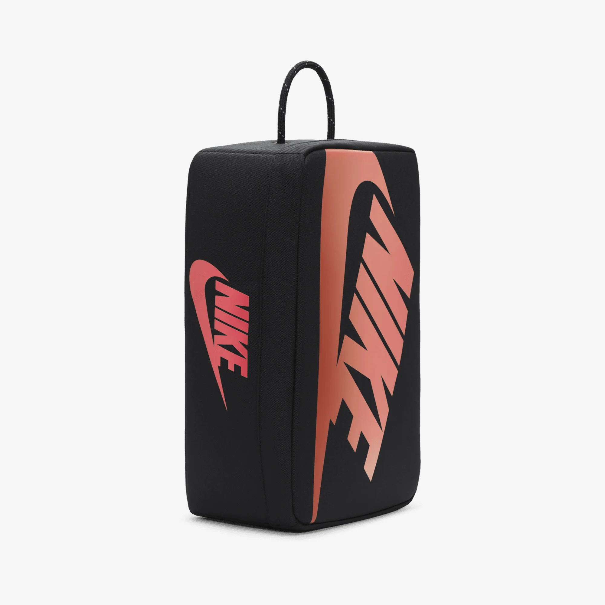 NIKE | SHOE BOX BAG { BLACK/BLACK/UNIVERSITY RED - Image 3