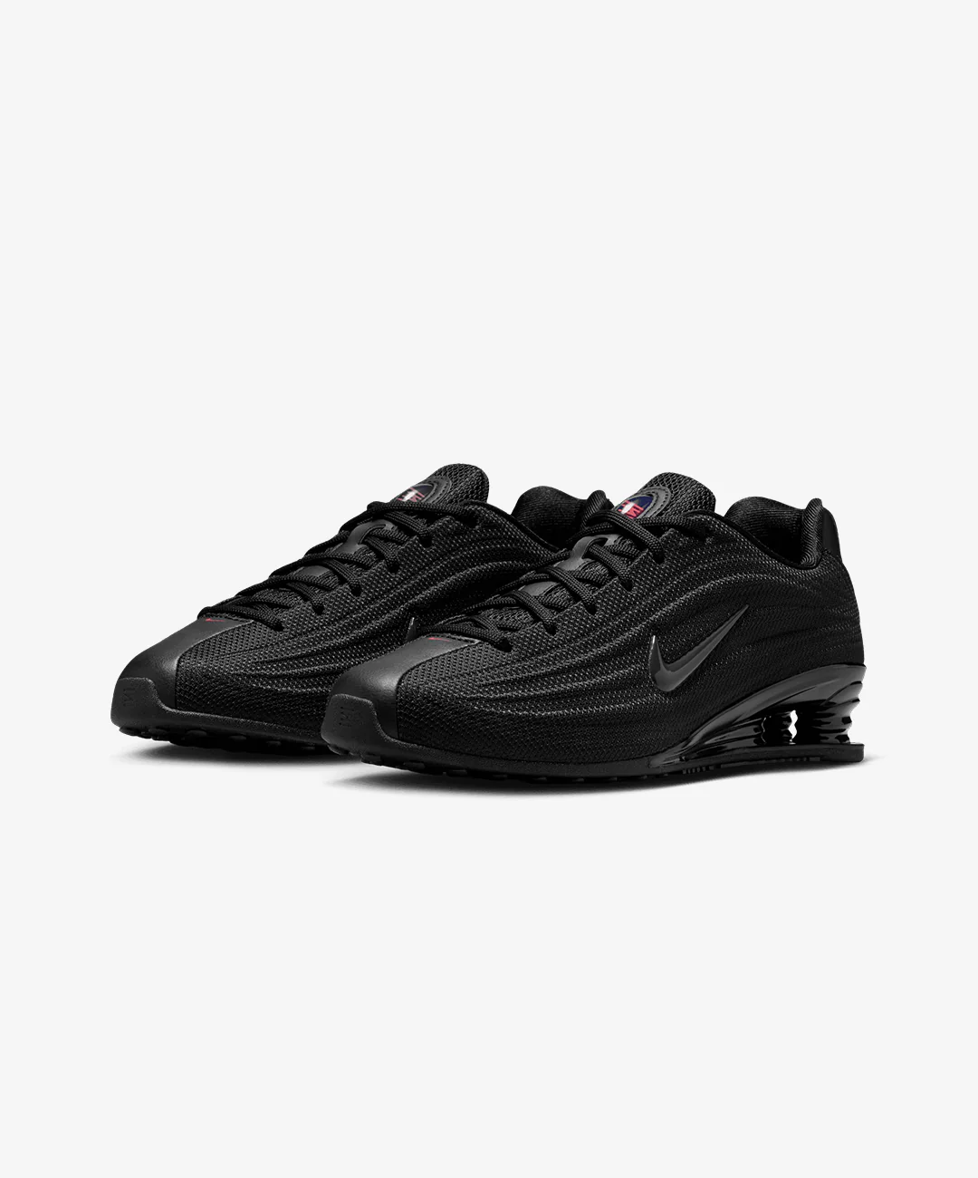 Nike | SHOX Z { BLACK/BLACK-UNIVERSITY RED - Image 3