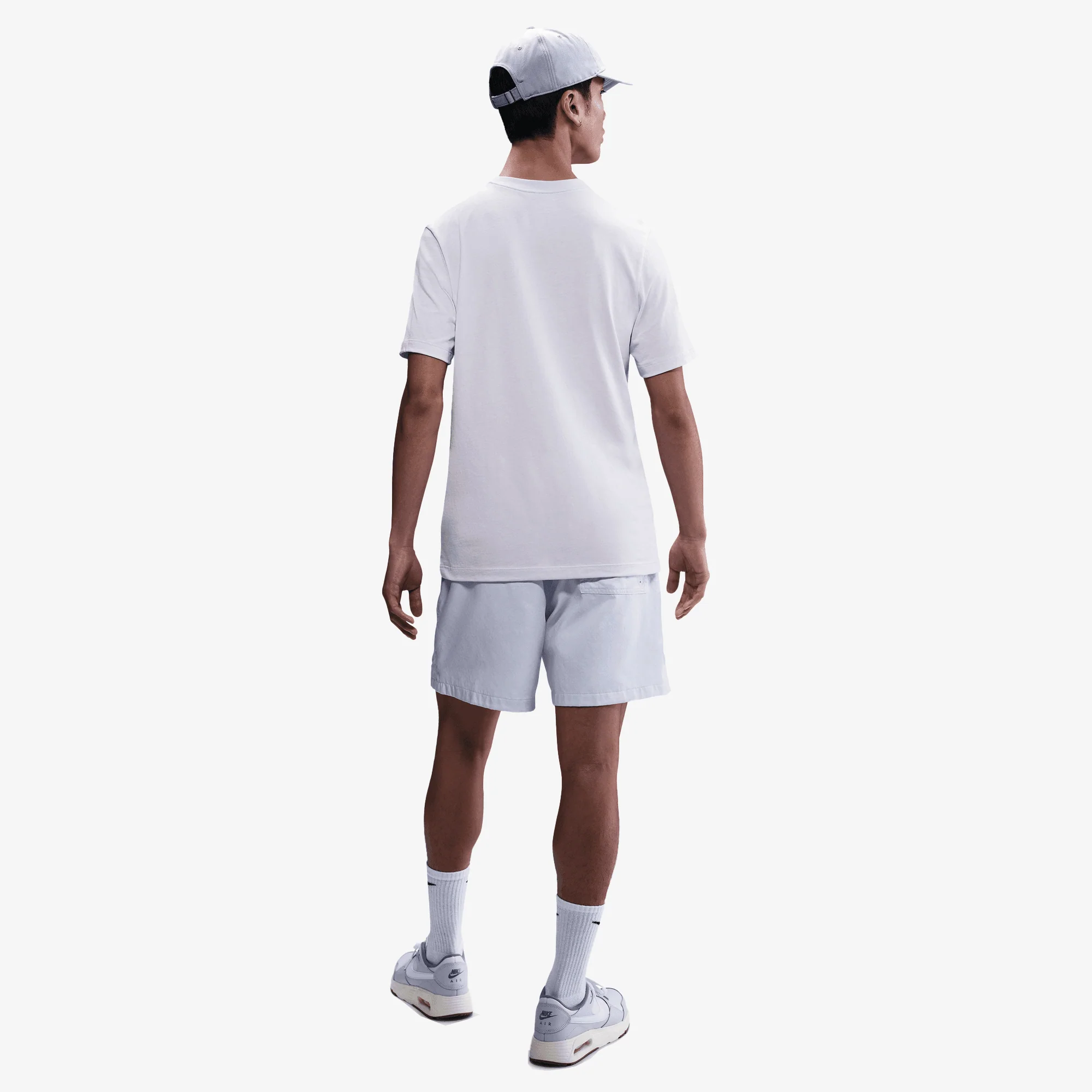 NIKE | SPORTSWEAR CLUB T-SHIRT { PURPLE - Image 5
