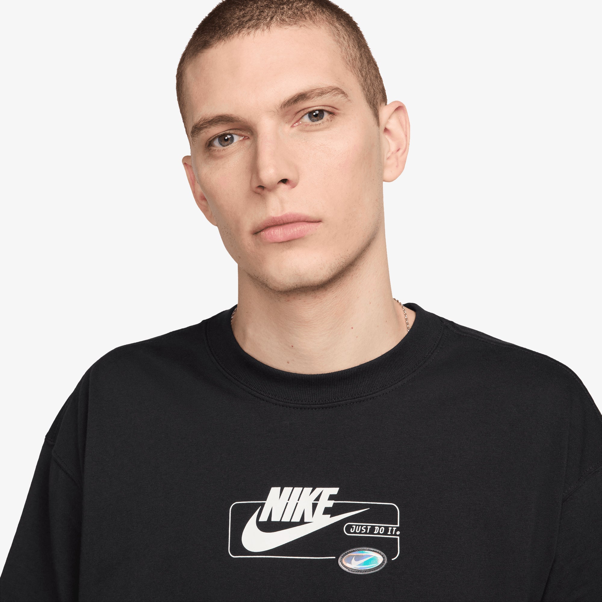 NIKE | SPORTSWEAR MAX90 T-SHIRT { BLACK - Image 3