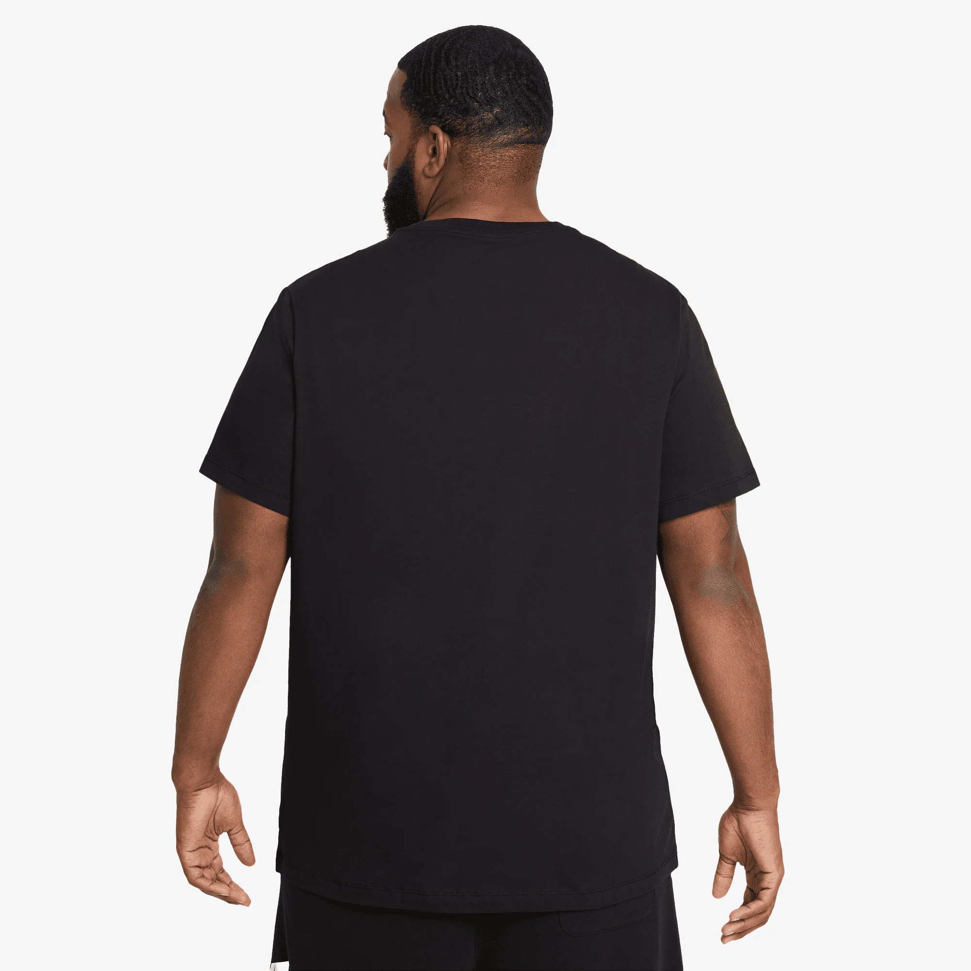 NIKE | SPORTSWEAR T-SHIRT { BLACK/WHITE - Image 2
