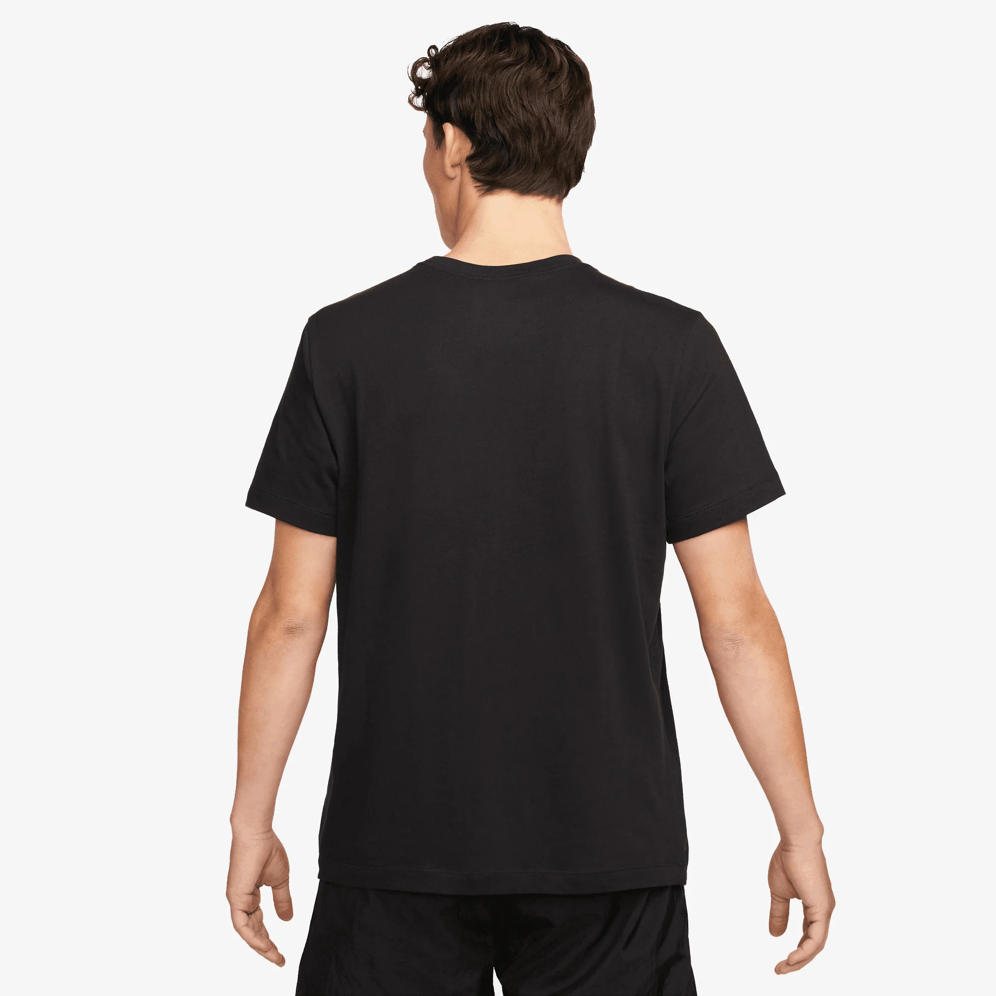 NIKE | SPORTSWEAR T-SHIRT { BLACK/WHITE - Image 5