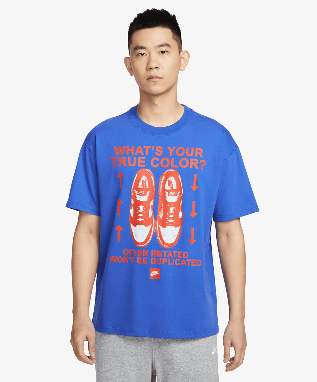 NIKE | SPORTSWEAR T-SHIRT { GAME ROYAL
