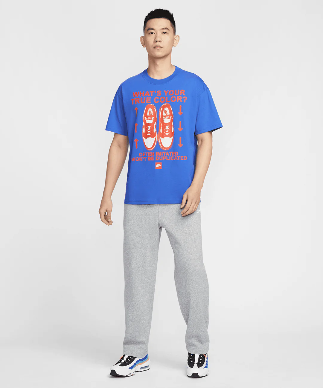 NIKE | SPORTSWEAR T-SHIRT { GAME ROYAL - Image 5