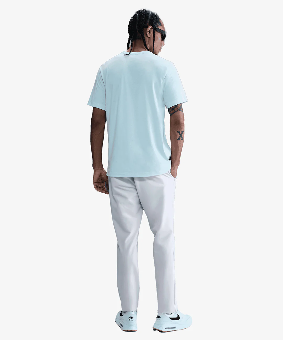 NIKE | SPORTSWEAR T-SHIRT { GLACIER BLUE - Image 5