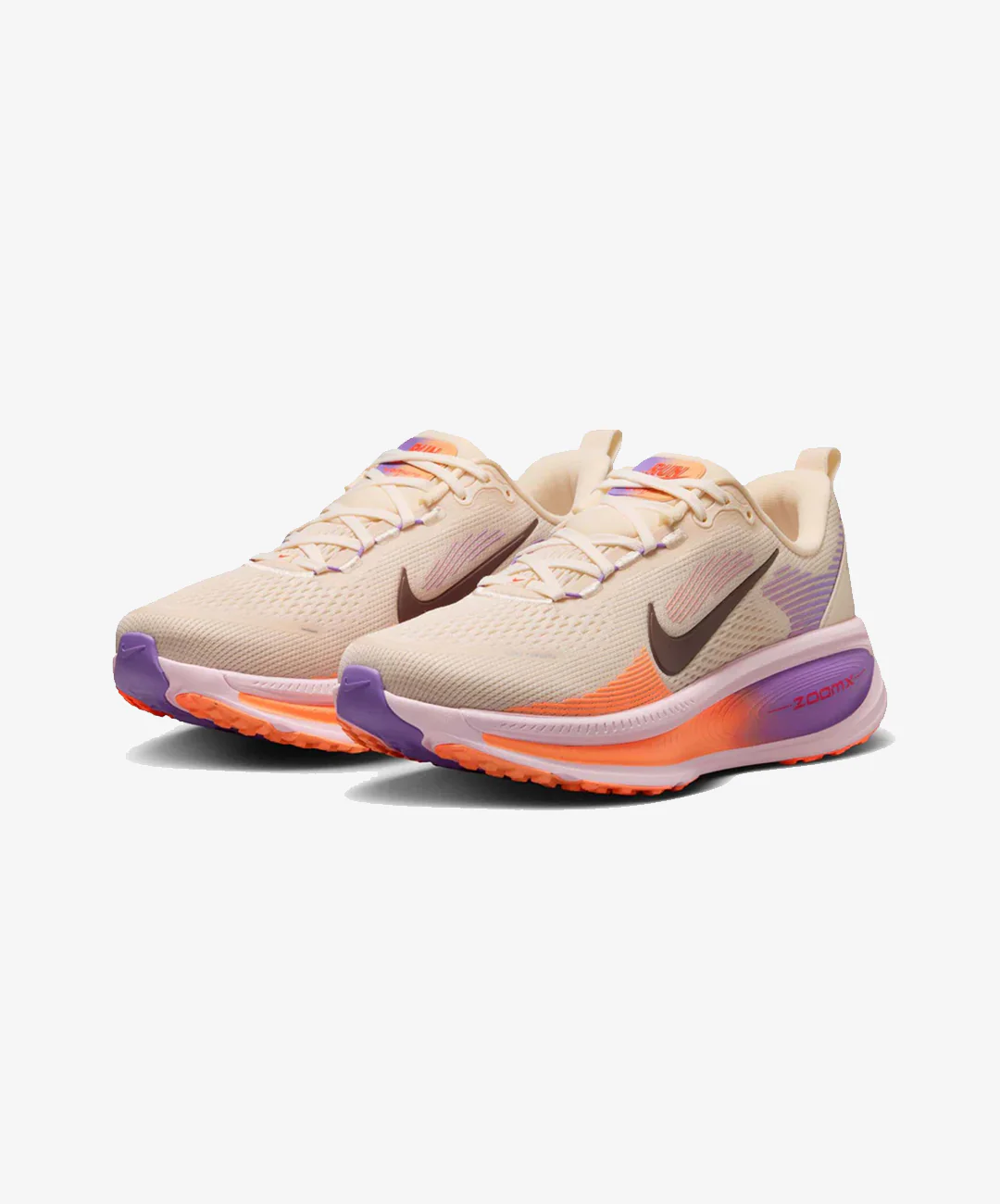 NIKE | VOMERO 18 { CHALK/PINK FOAM/BRIGHT VIOLET/TATTOO - Image 3