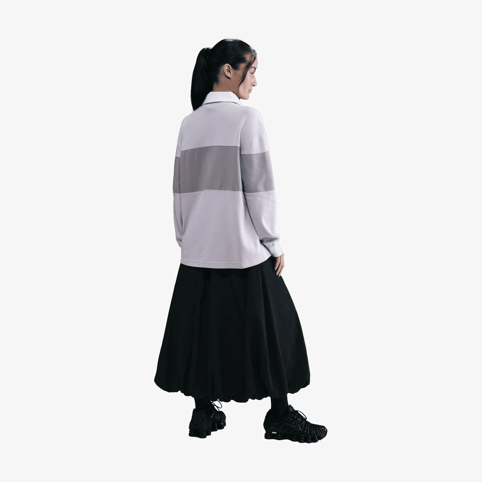 NIKE | W NSW WR SKIRT { BLACK/SAIL - Image 4