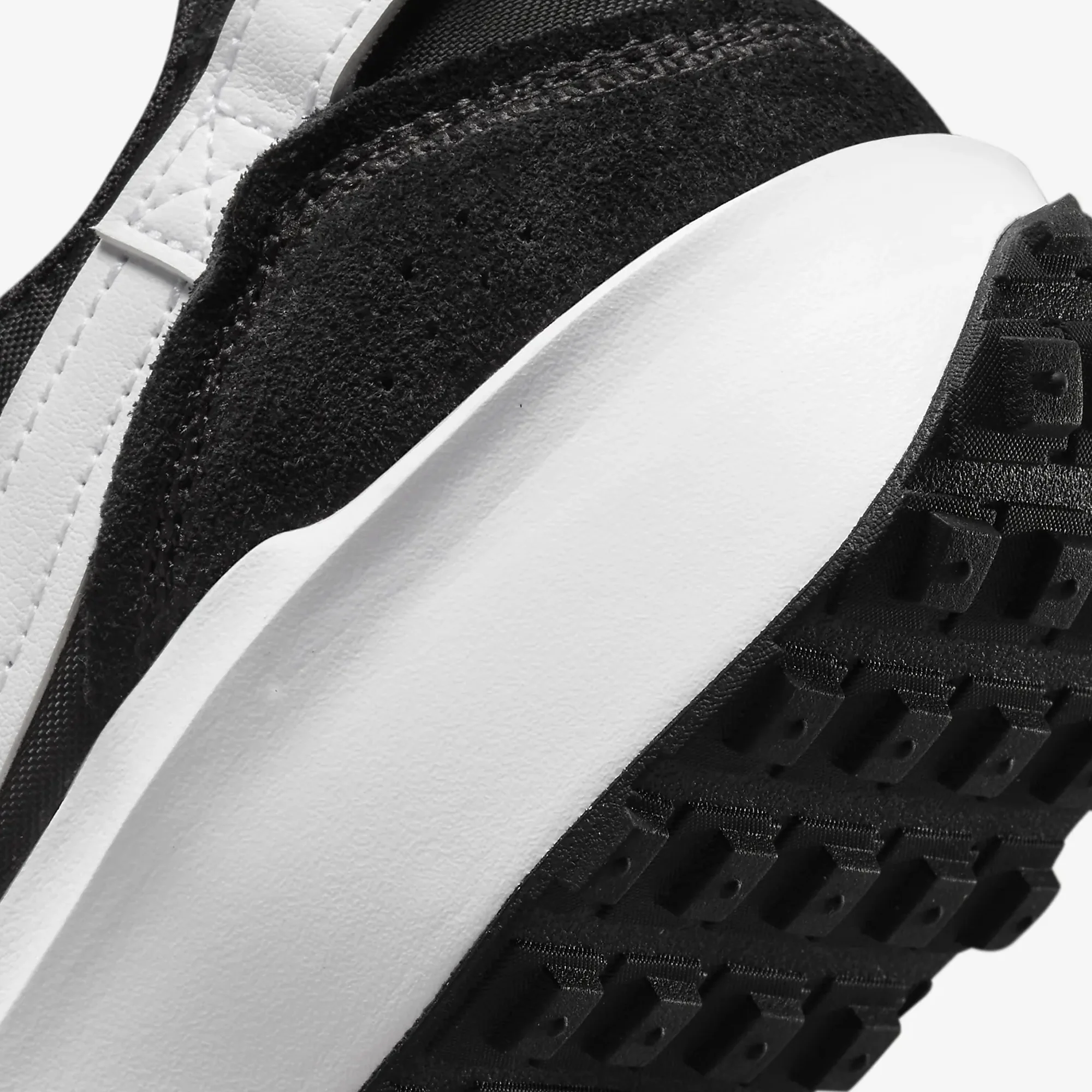 Nike | WAFFLE DEBUT { BLACK/WHITE-ORANGE-CLEAR - Image 6