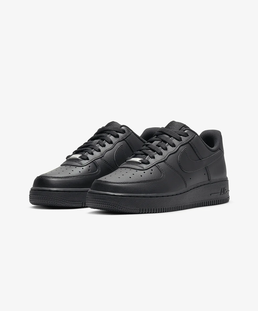 NIKE | AIR FORCE 1 '07 { BLACK/BLACK/BLACK - Image 3
