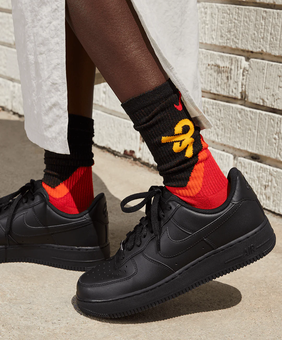 NIKE | AIR FORCE 1 '07 { BLACK/BLACK/BLACK - Image 7