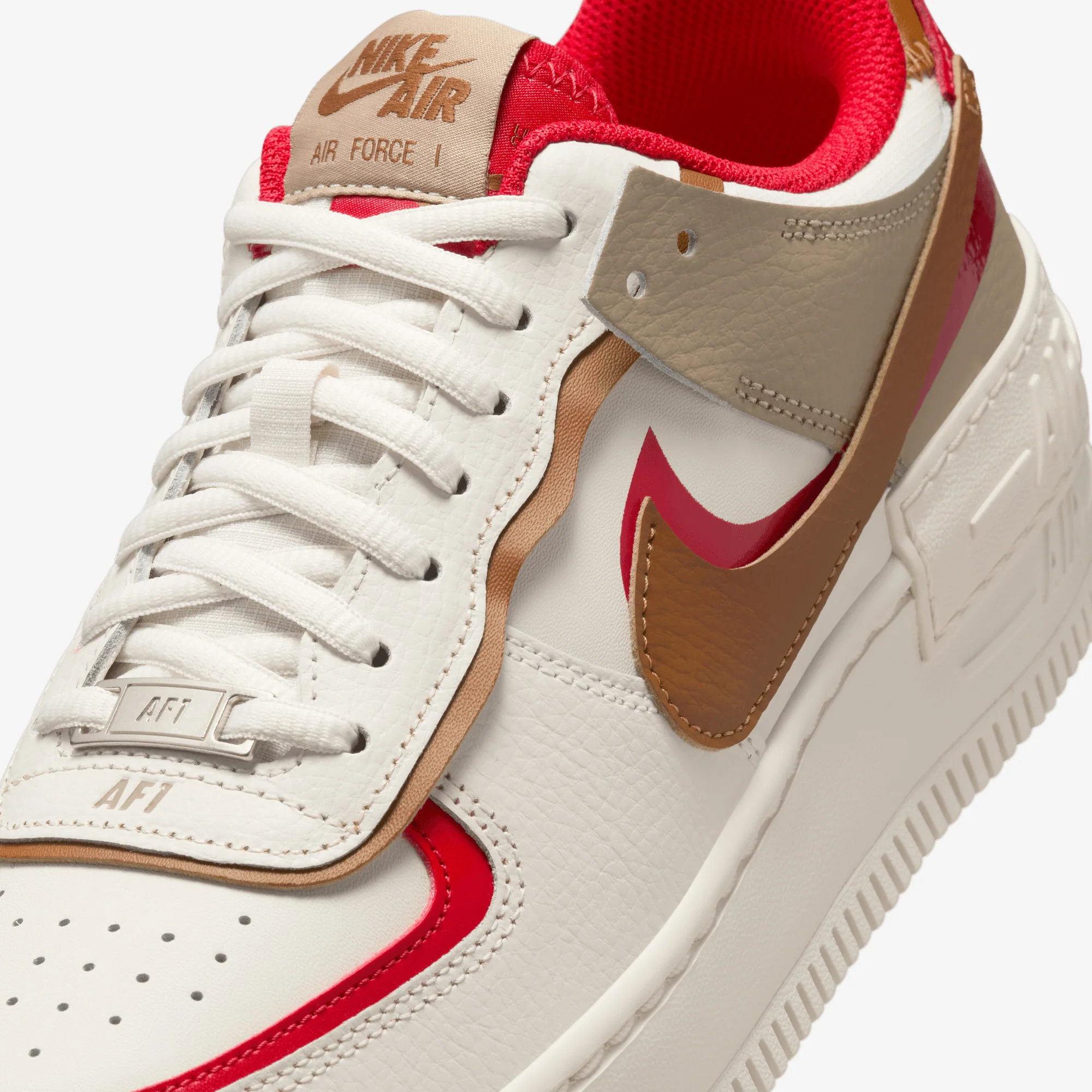 NIKE | AIR FORCE 1 '07 NEXT NATURE { SAIL/CANYON PINK - Image 5