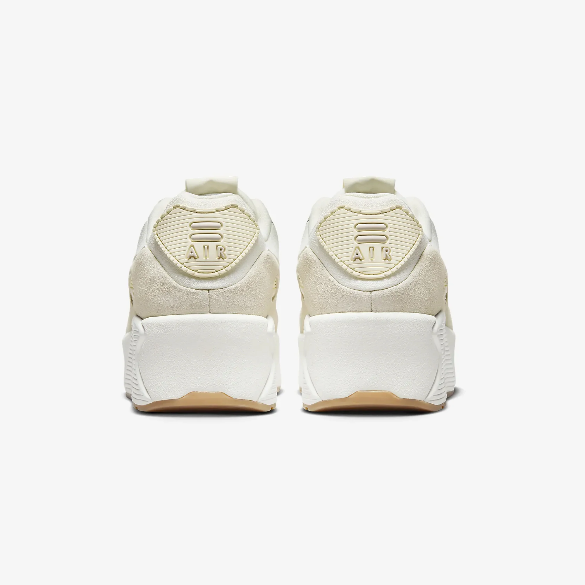 NIKE | AIR MAX 90 LV8 { SAIL/SAIL-PHANTOM-LT OREWOOD BRN - Image 3