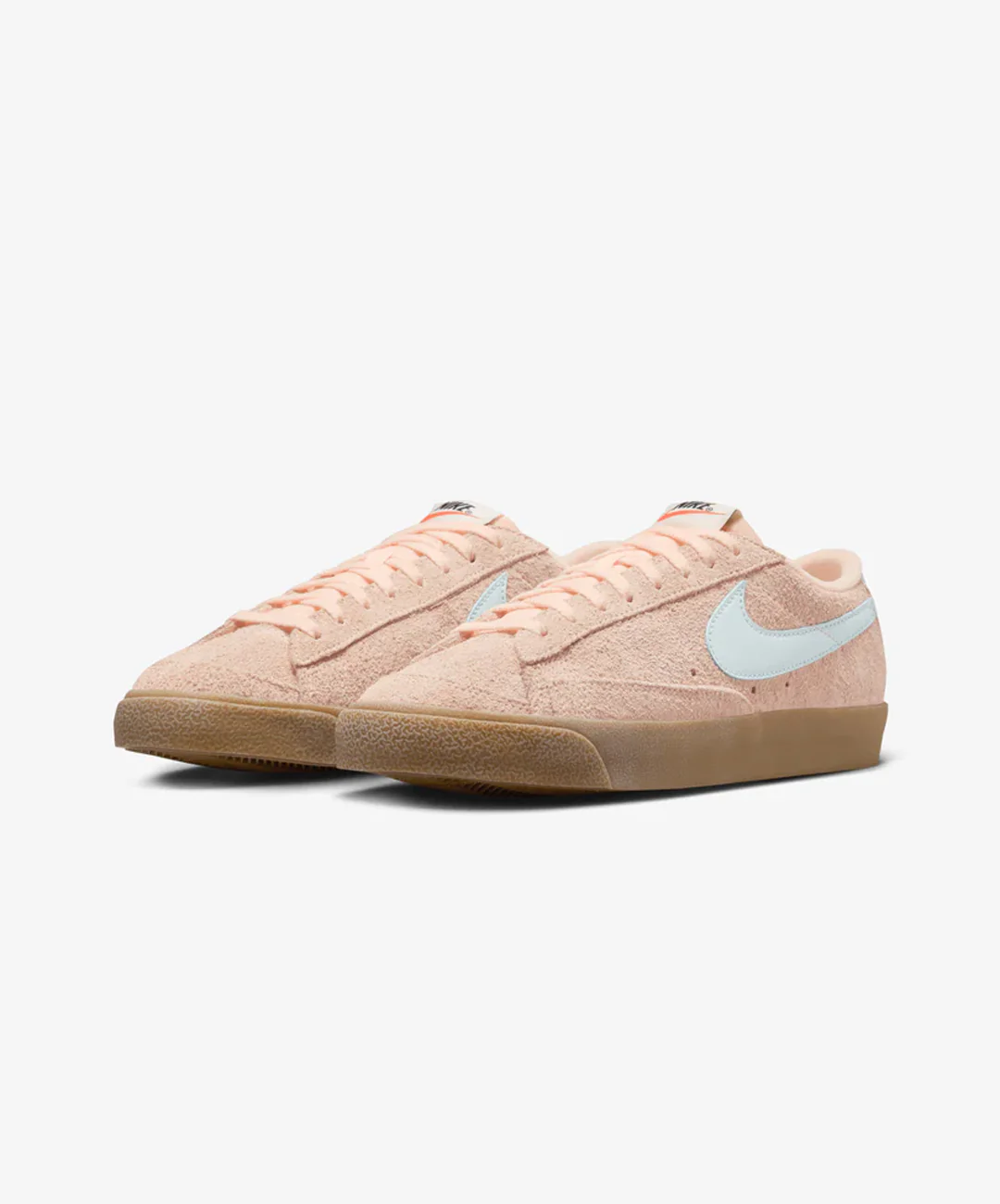 NIKE | BLAZER LOW '77 VINTAGE { CRIMSON TINT/GLACIER BLUE - Image 3