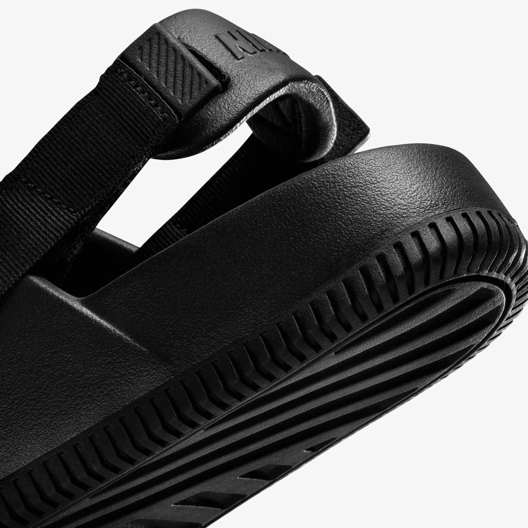 NIKE | CALM MULES { BLACK/BLACK - Image 6