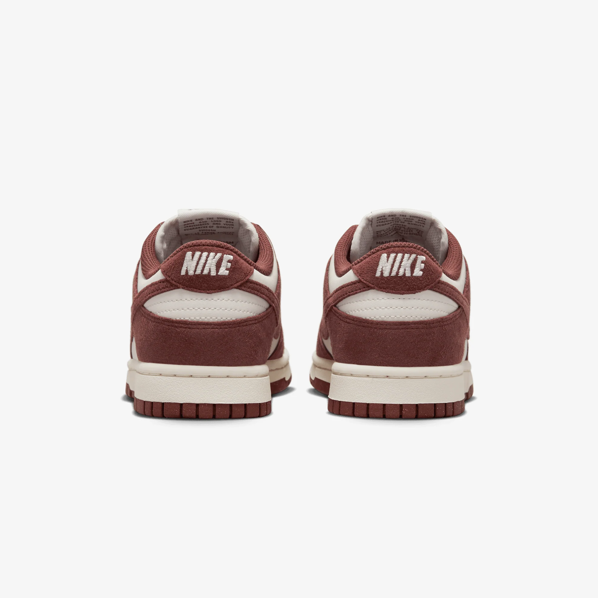 NIKE | DUNK LOW { PHANTOM/RED SEPIA-SAIL-WHITE - Image 4