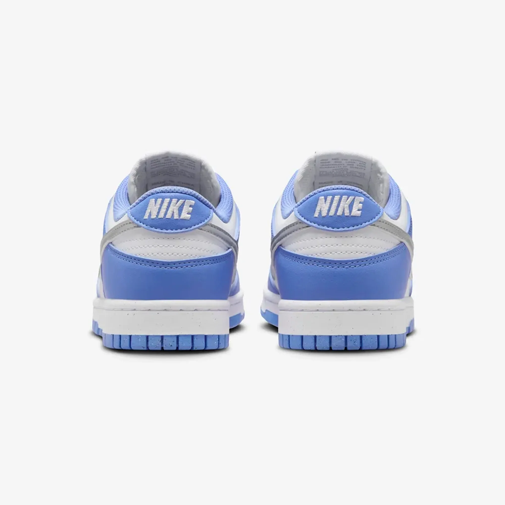 NIKE | DUNK LOW NEXT NATURE { ROYAL PULSE/METALLIC SILVER-WHITE - Image 4